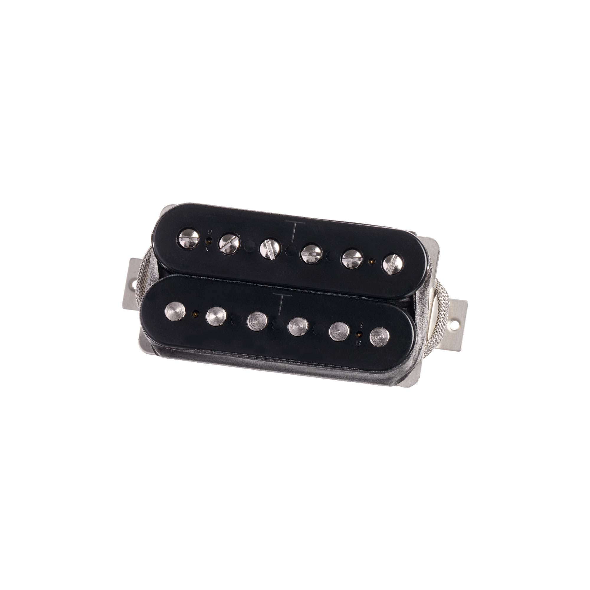 Gibson 1968 T-Top Reissue Double Black 2-conductor Unpotted 7.5k Alnico 5