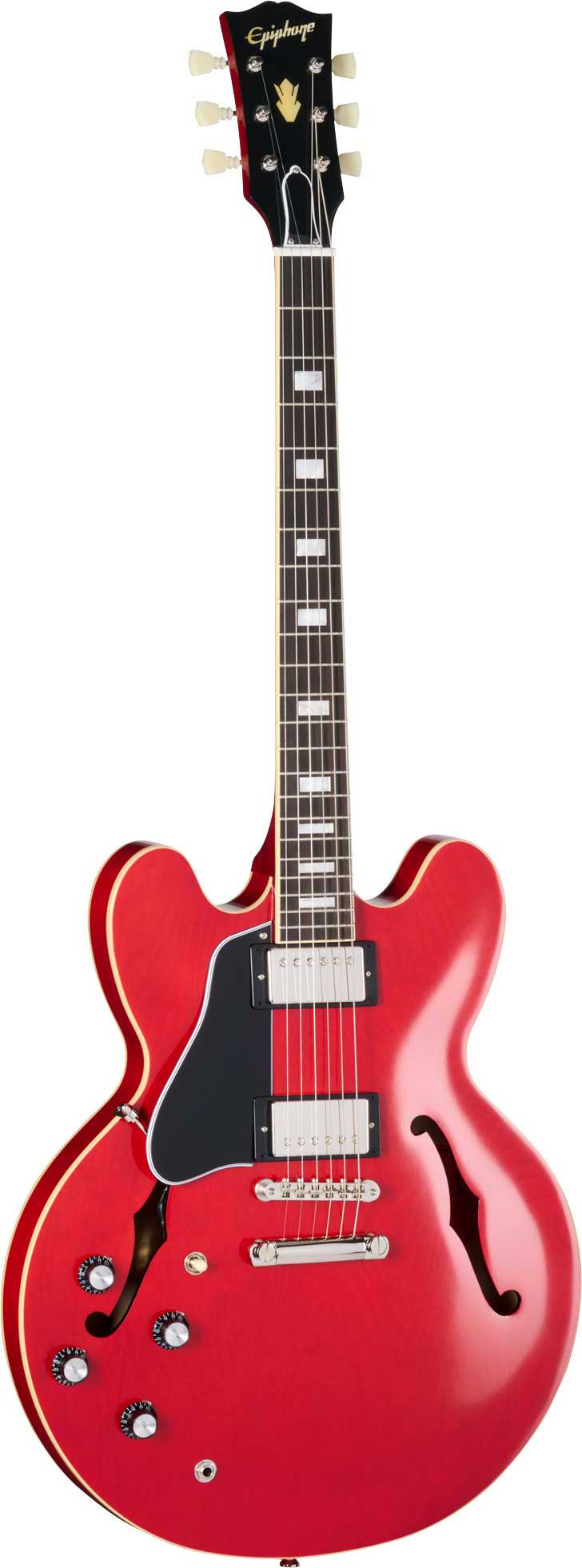 Epiphone Inspired by Gibson Custom 1962 ES-335 Reissue Sixties Cherry Left Handed