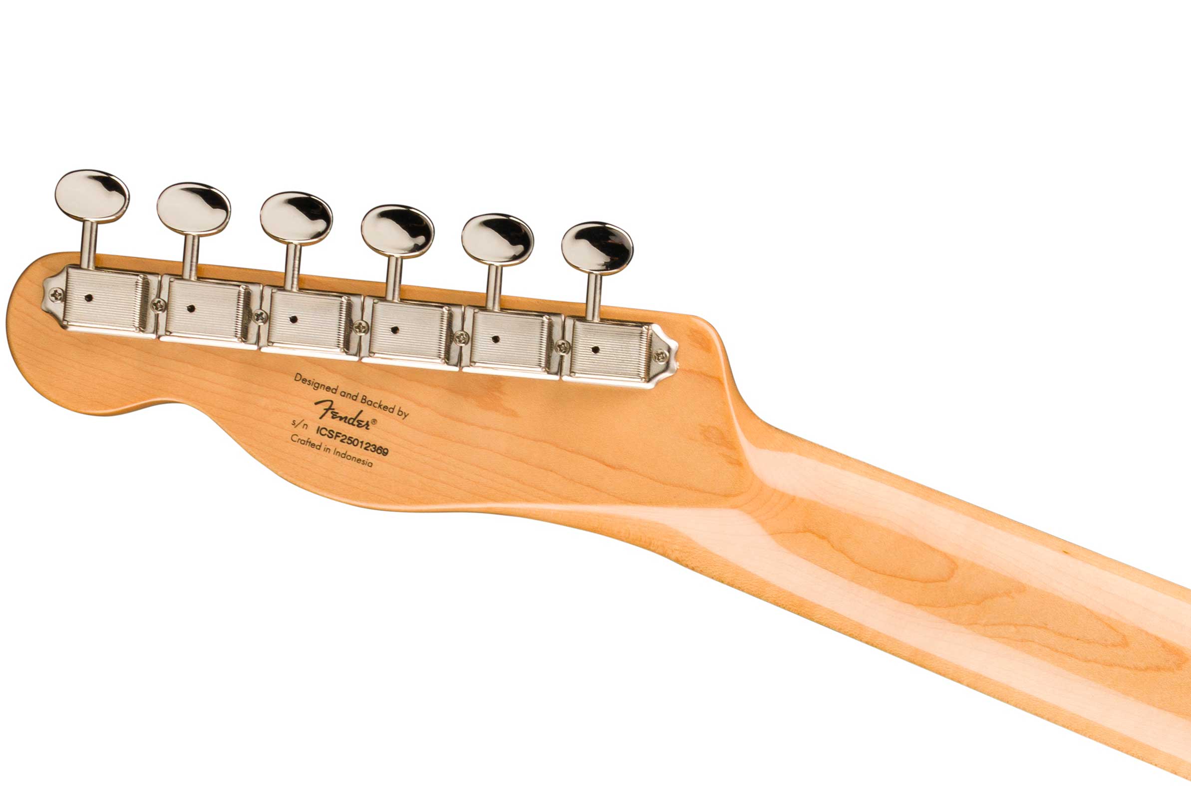 Squier FSR Classic Vibe 70s Telecaster Thinline Block Inlays Black Maple Fingerboard