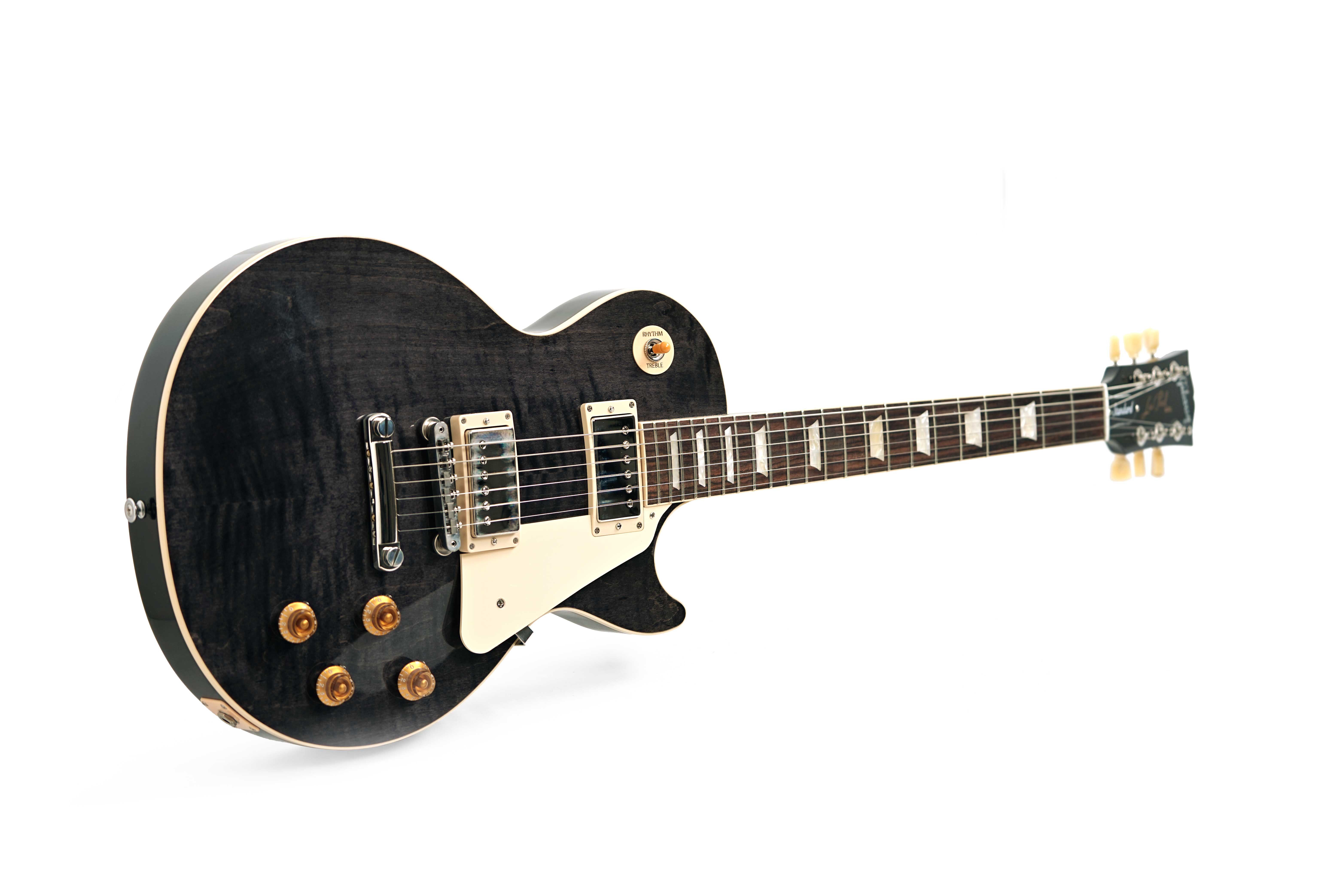 Gibson Les Paul Standard 50s Figured Top Translucent Black #225040075