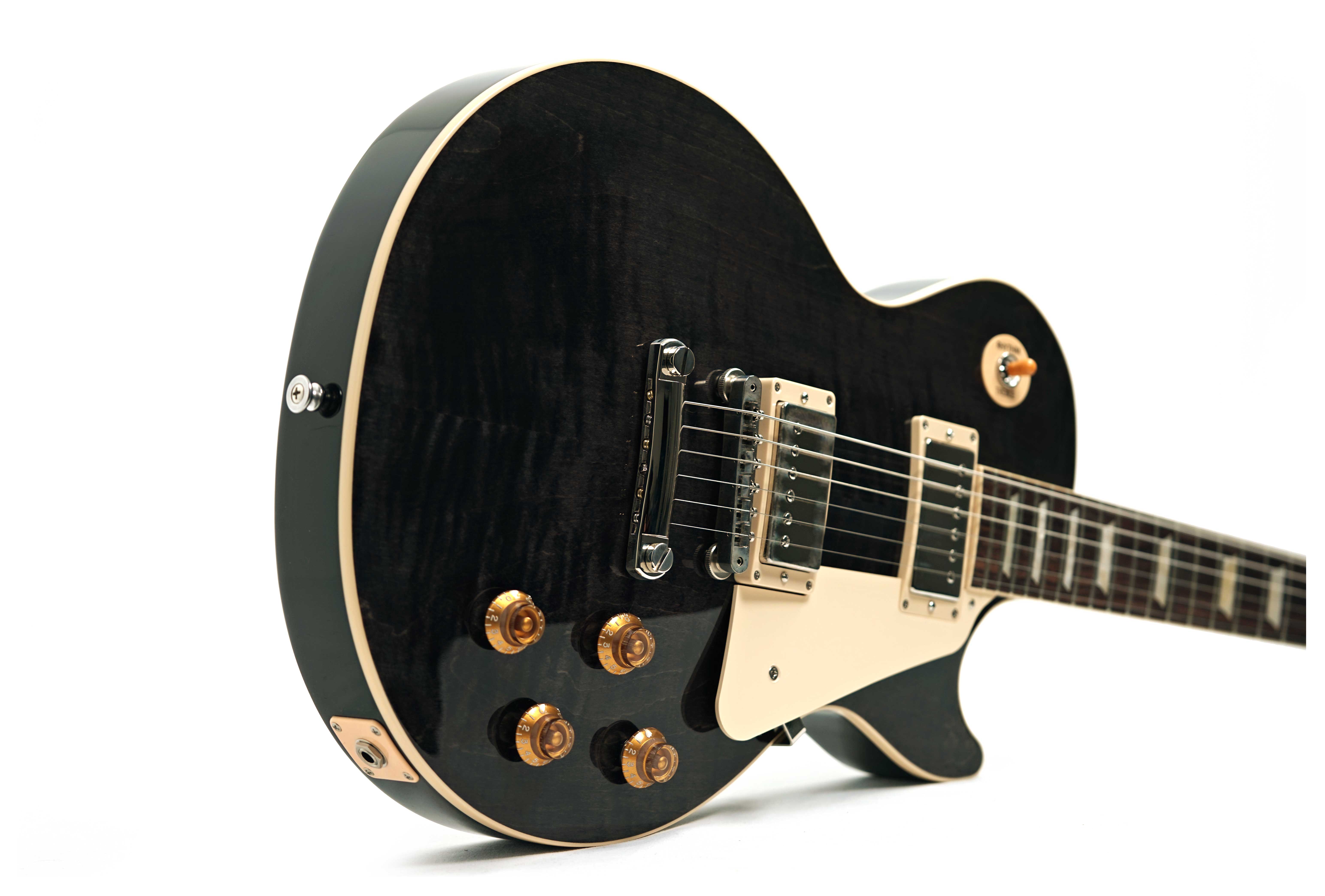 Gibson Les Paul Standard 50s Figured Top Translucent Black #225040075
