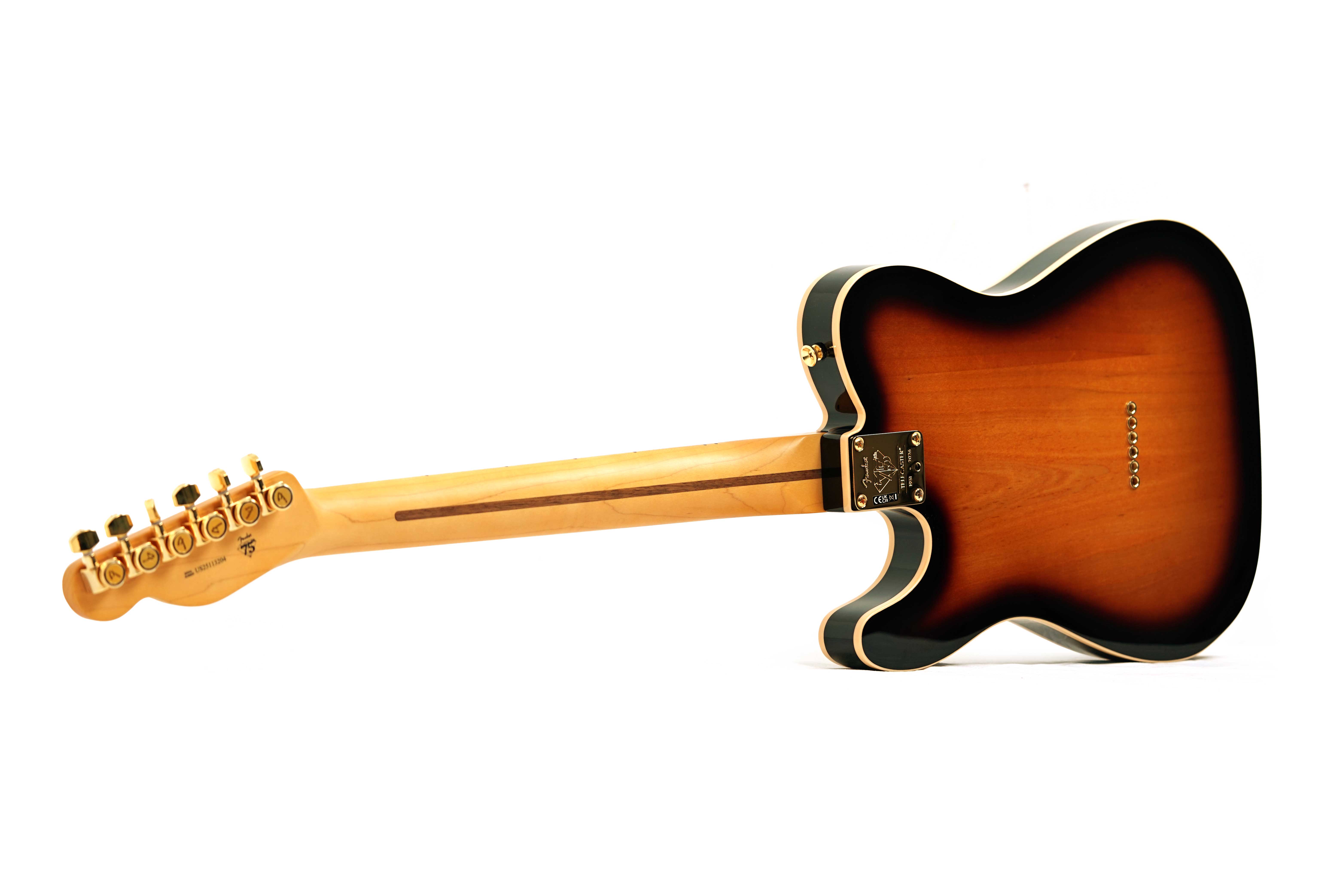 Fender 75th Anniversary American Professional II Custom Telecaster 2 Colour Sunburst Maple Fingerboard #US25113204