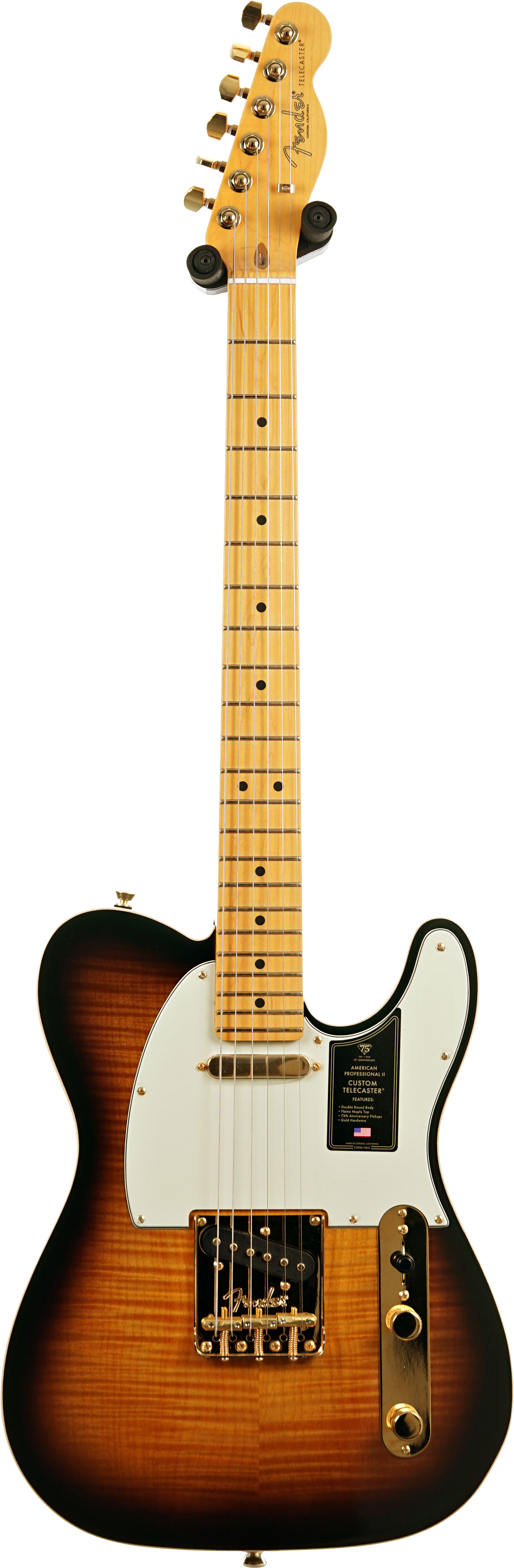 Fender 75th Anniversary American Professional II Custom Telecaster 2 Colour Sunburst Maple Fingerboard #US25113203