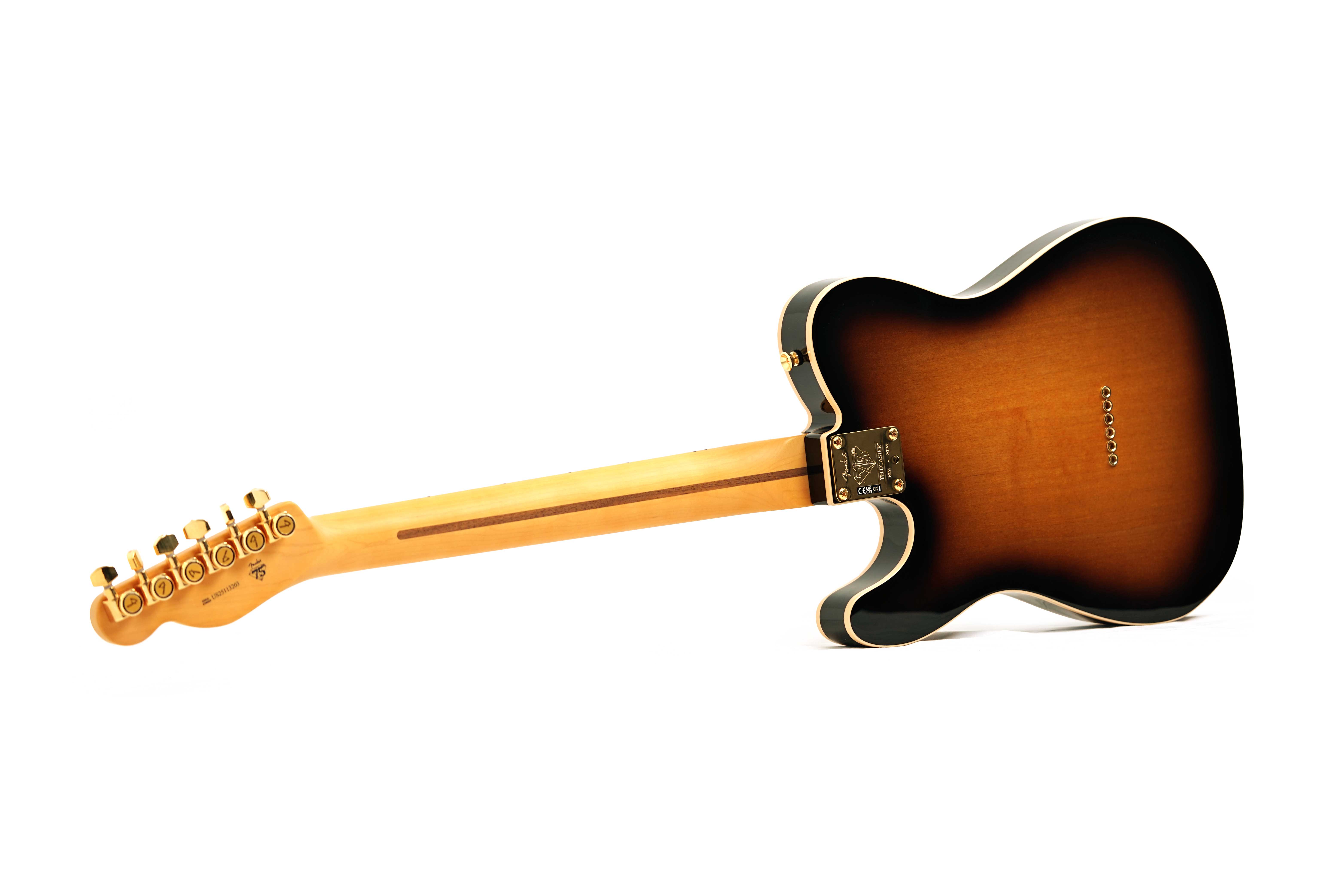 Fender 75th Anniversary American Professional II Custom Telecaster 2 Colour Sunburst Maple Fingerboard #US25113203