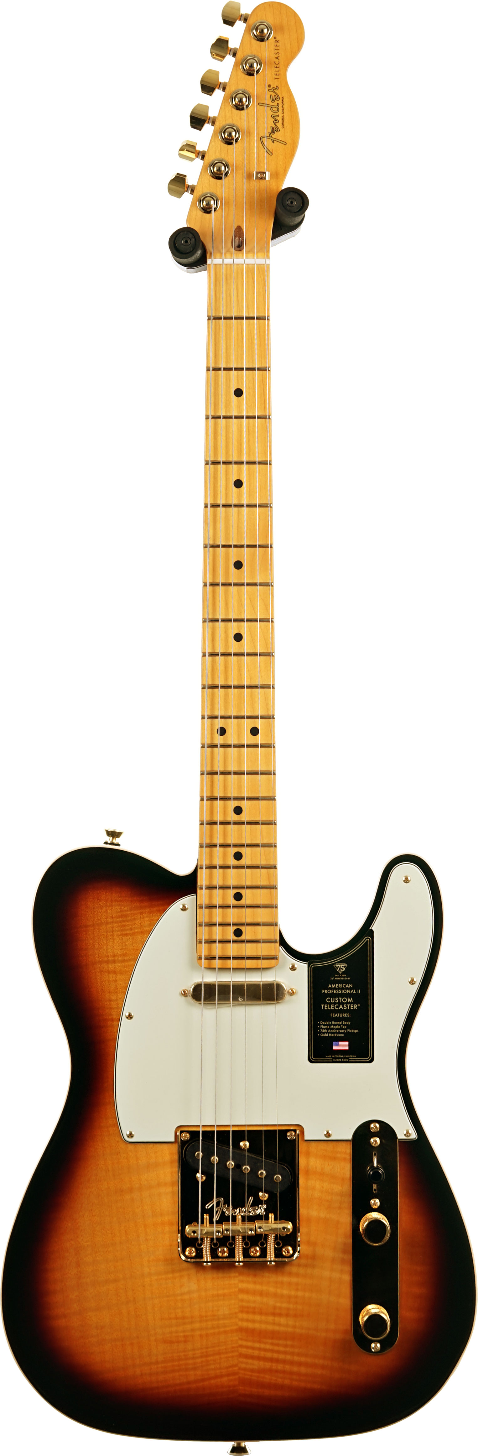 Fender 75th Anniversary American Professional II Custom Telecaster 2 Colour Sunburst Maple Fingerboard #US25111976