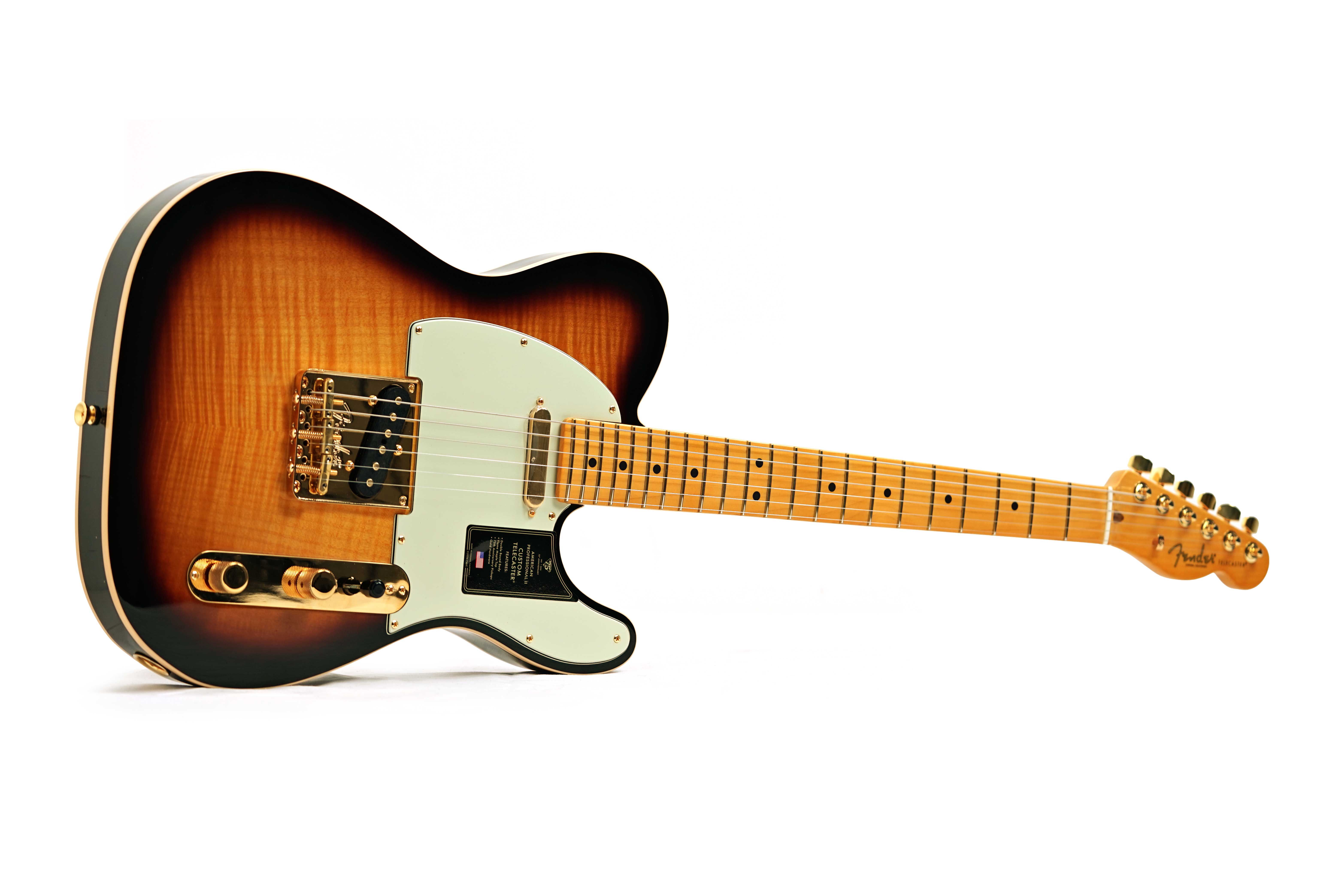 Fender 75th Anniversary American Professional II Custom Telecaster 2 Colour Sunburst Maple Fingerboard #US25111976