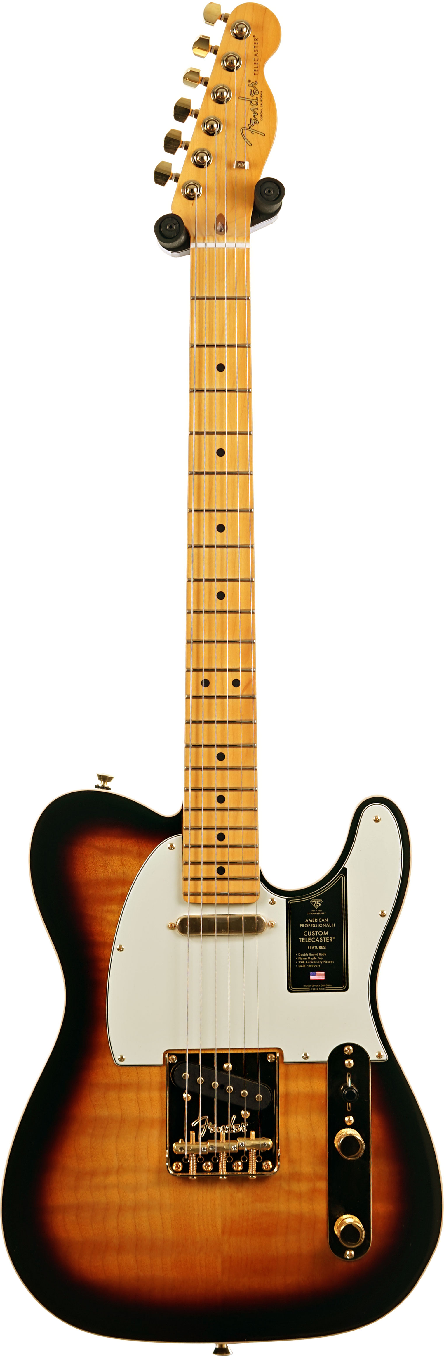 Fender 75th Anniversary American Professional II Custom Telecaster 2 Colour Sunburst Maple Fingerboard #US25094969