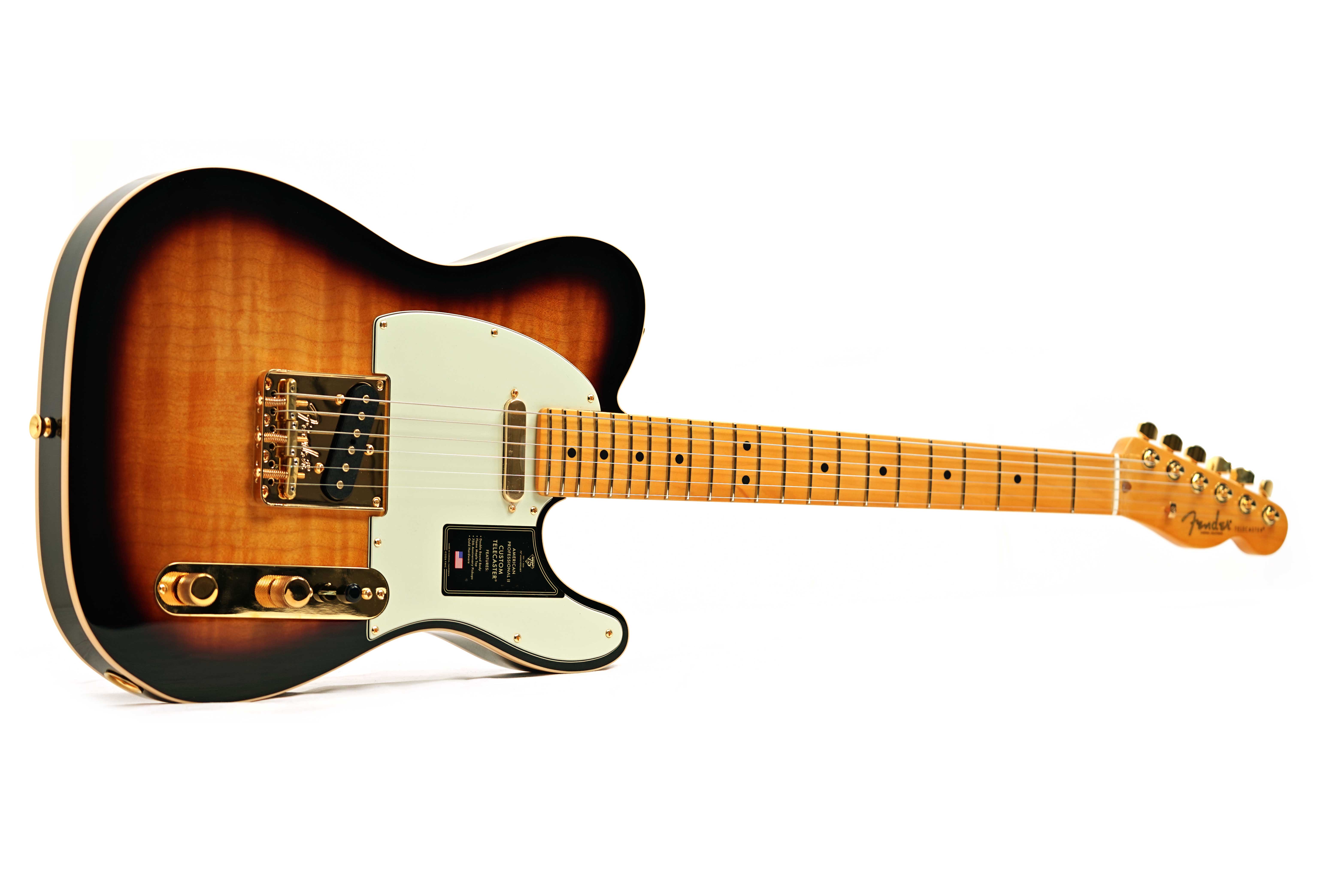 Fender 75th Anniversary American Professional II Custom Telecaster 2 Colour Sunburst Maple Fingerboard #US25094969