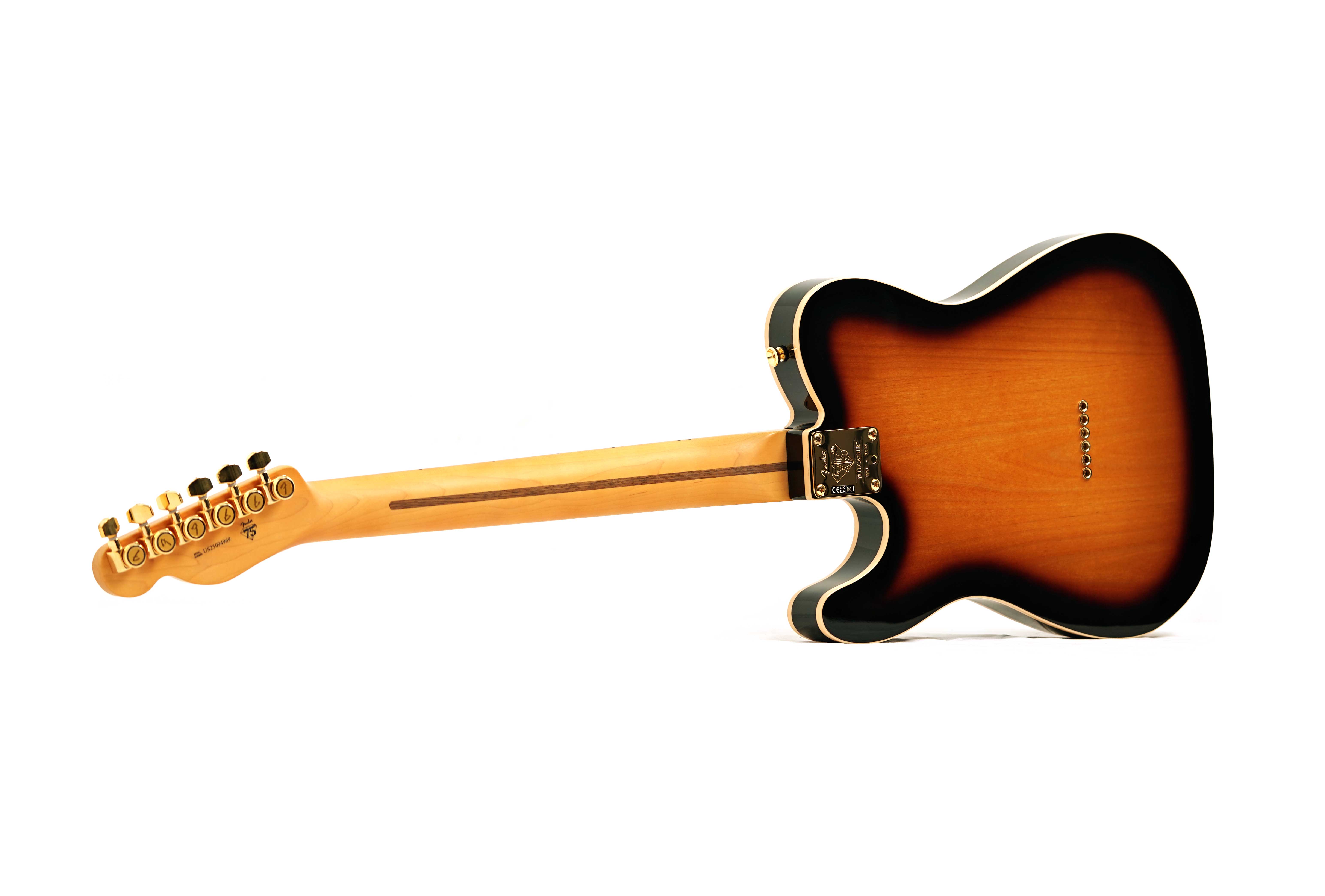 Fender 75th Anniversary American Professional II Custom Telecaster 2 Colour Sunburst Maple Fingerboard #US25094969