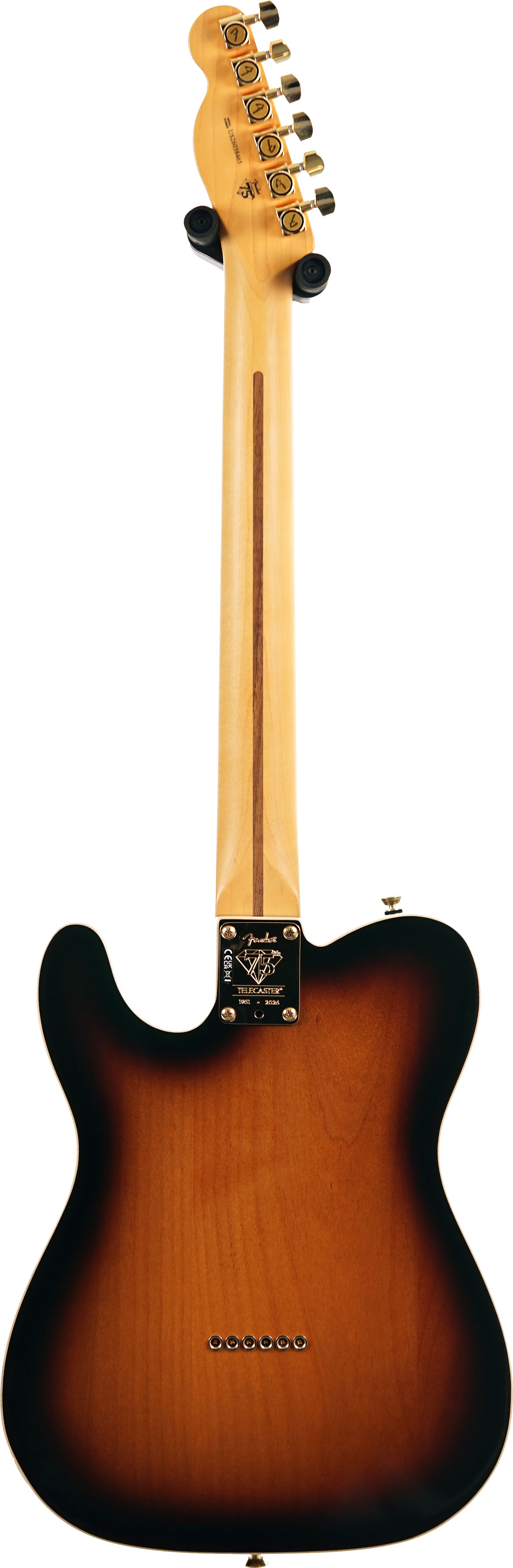 Fender 75th Anniversary American Professional II Custom Telecaster 2 Colour Sunburst Maple Fingerboard #US26038465