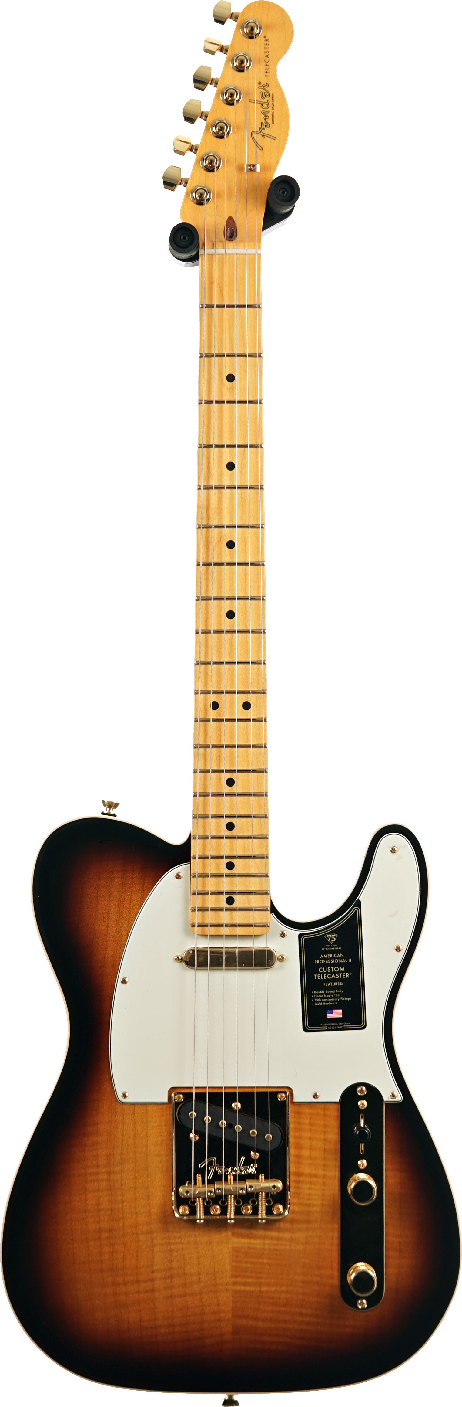 Fender 75th Anniversary American Professional II Custom Telecaster 2 Colour Sunburst Maple Fingerboard #US26038465