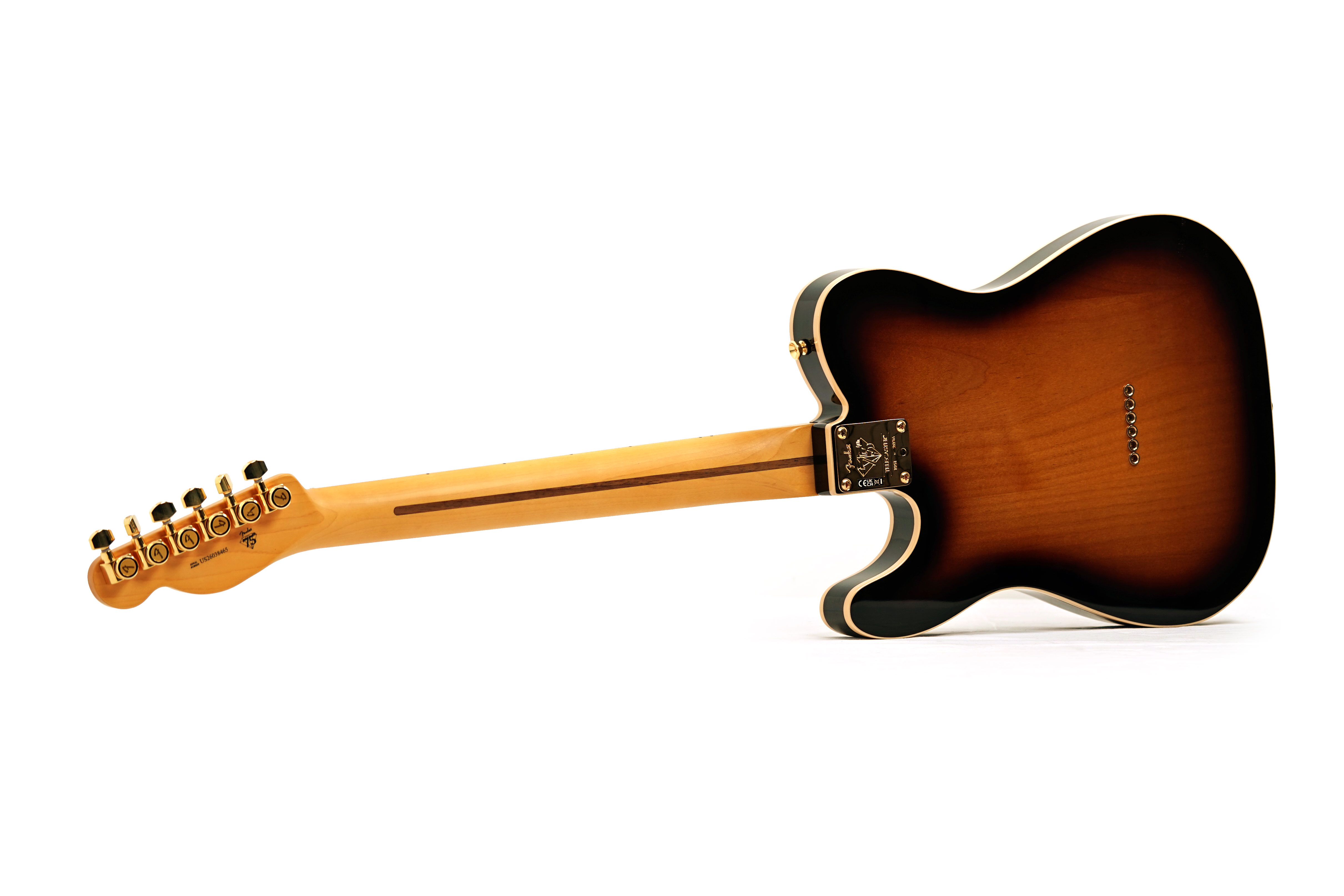 Fender 75th Anniversary American Professional II Custom Telecaster 2 Colour Sunburst Maple Fingerboard #US26038465