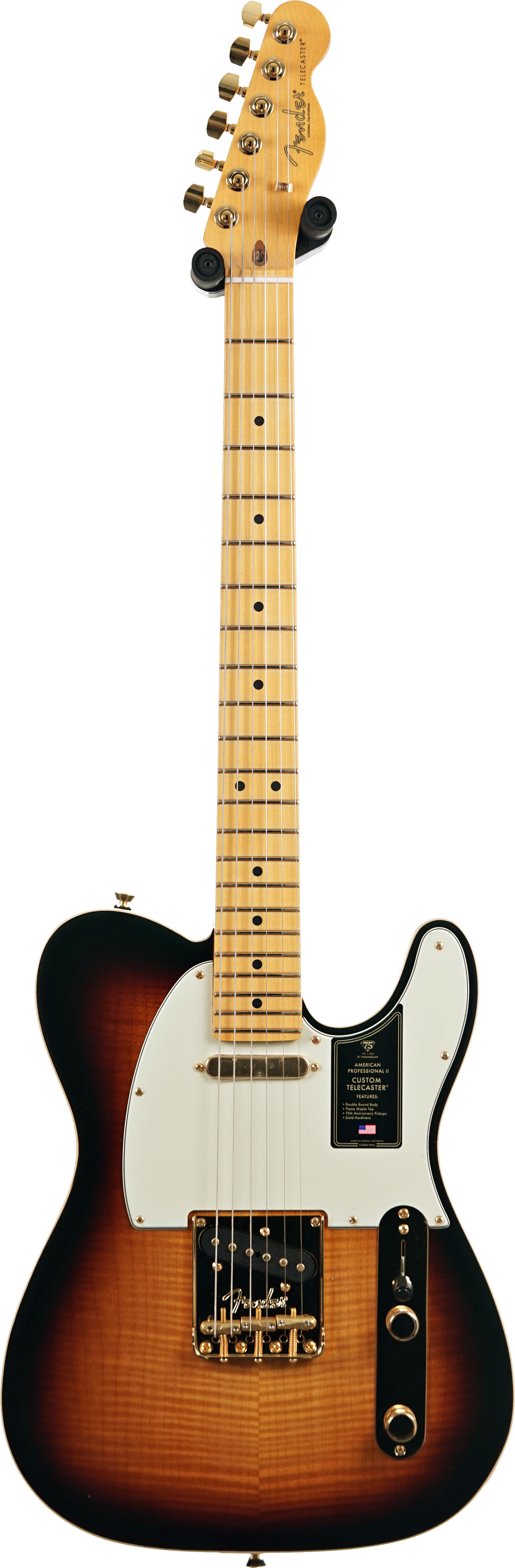Fender 75th Anniversary American Professional II Custom Telecaster 2 Colour Sunburst Maple Fingerboard #US26025142