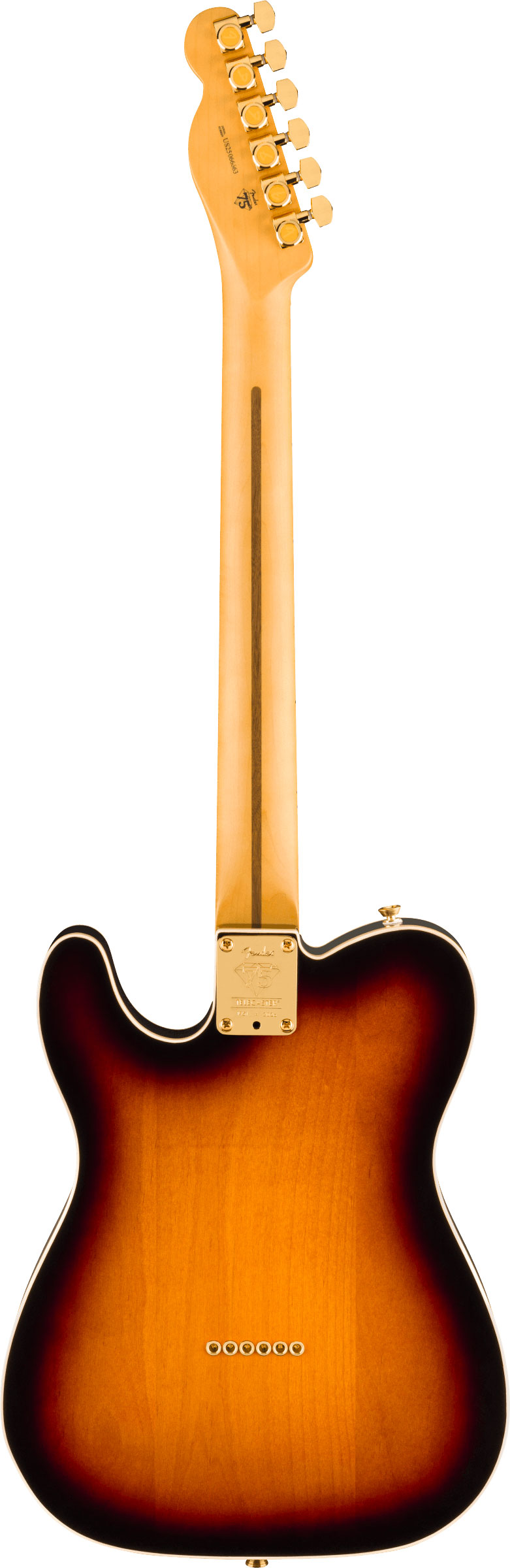Fender 75th Anniversary American Professional II Custom Telecaster 2 Colour Sunburst Maple Fingerboard