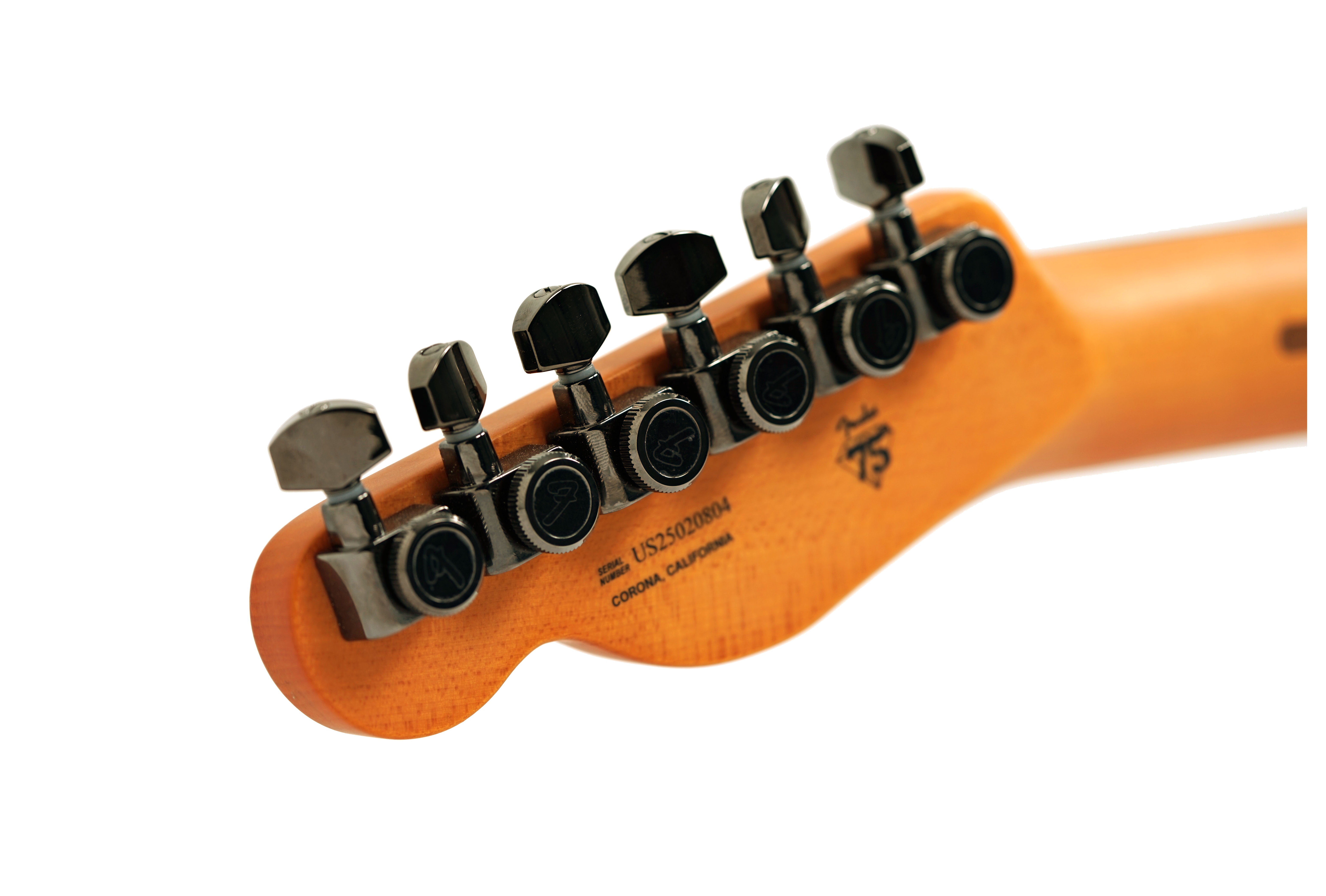 Fender 75th Anniversary American Ultra II Telecaster Liquid Gold Ebony Fingerboard #US25020804