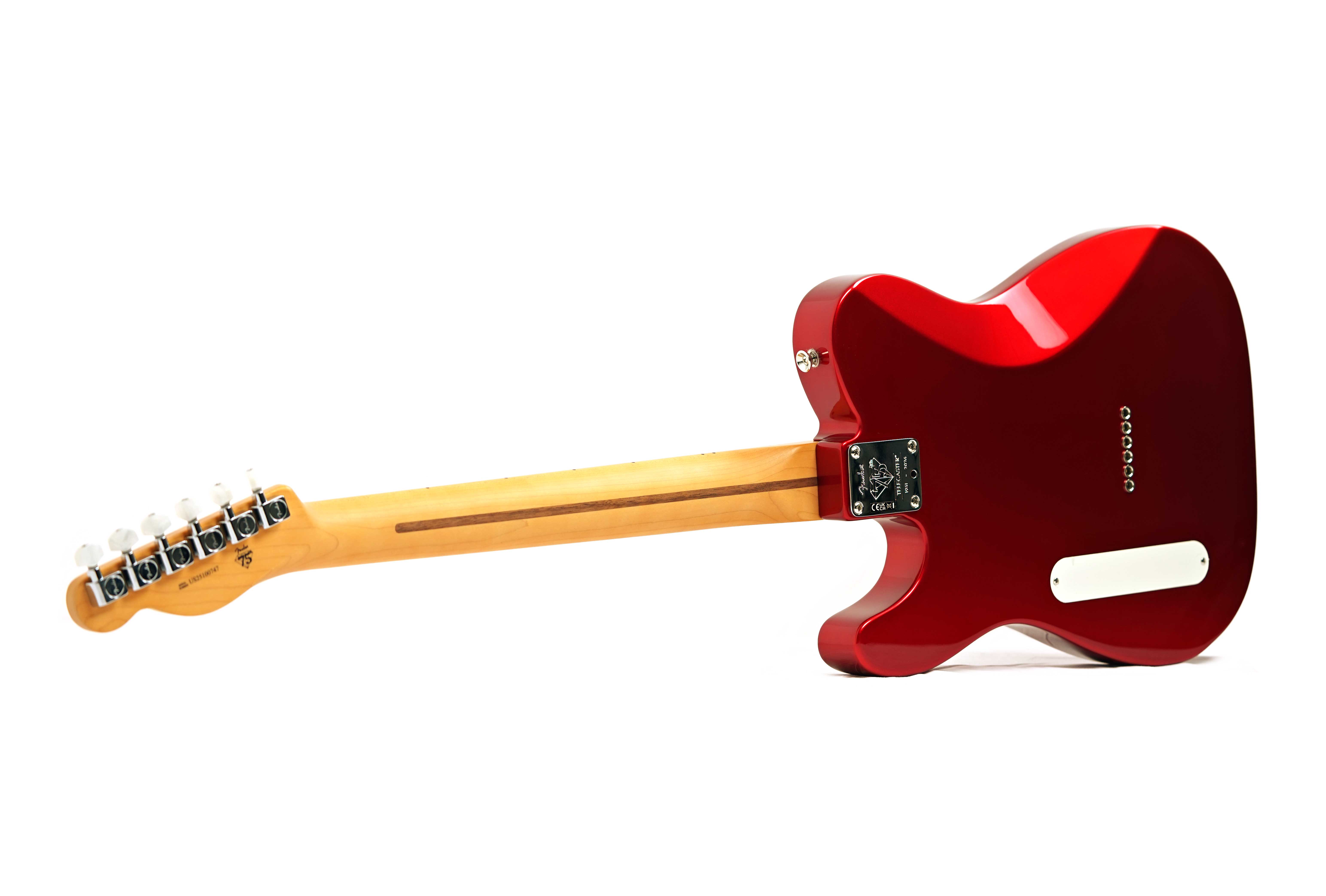 Fender 75th Anniversary American Professional Classic Cabronita Telecaster Candy Apple Red Maple Fingerboard #US25100747