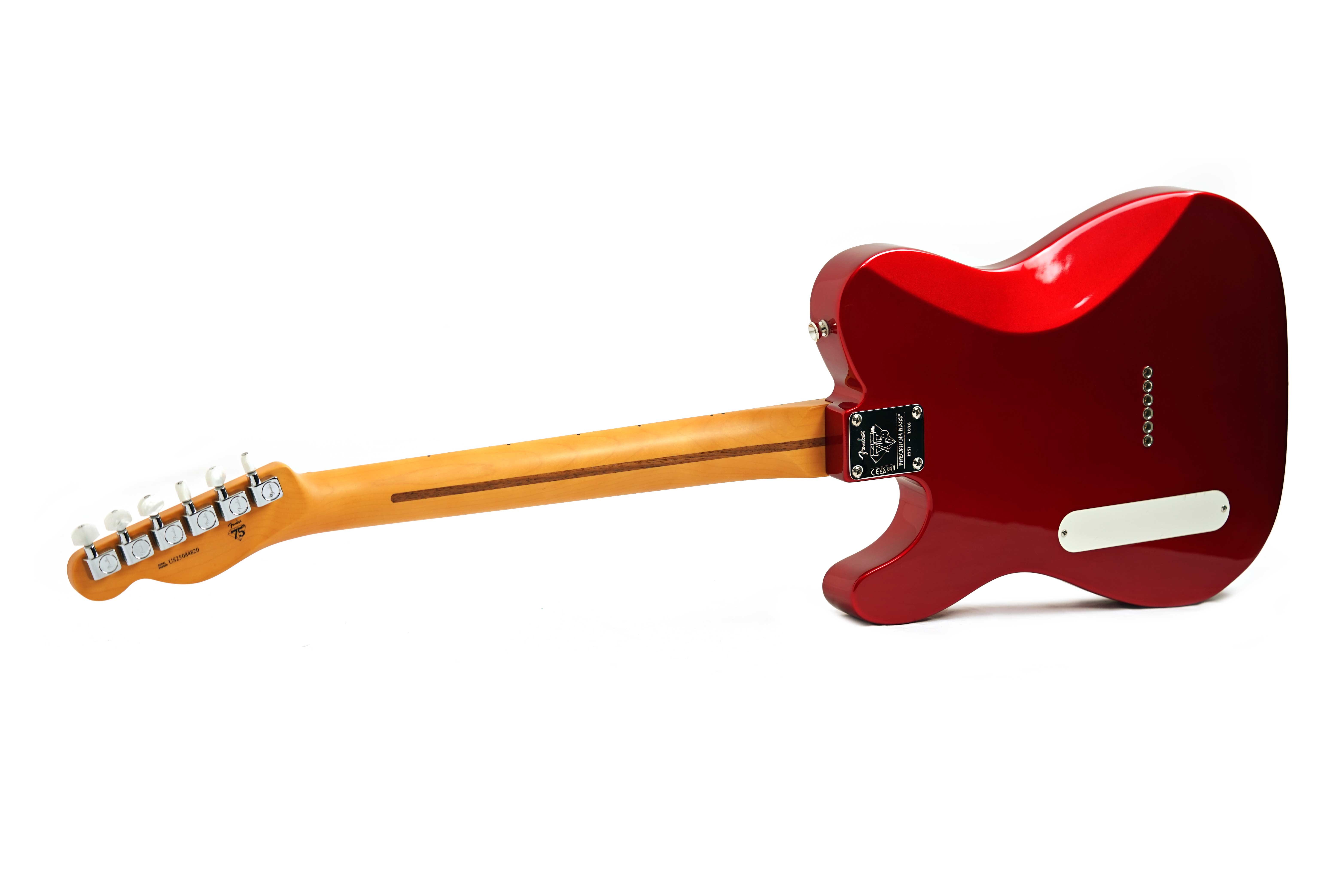 Fender 75th Anniversary American Professional Classic Cabronita Telecaster Candy Apple Red Maple Fingerboard (Ex-Demo) #US25084820