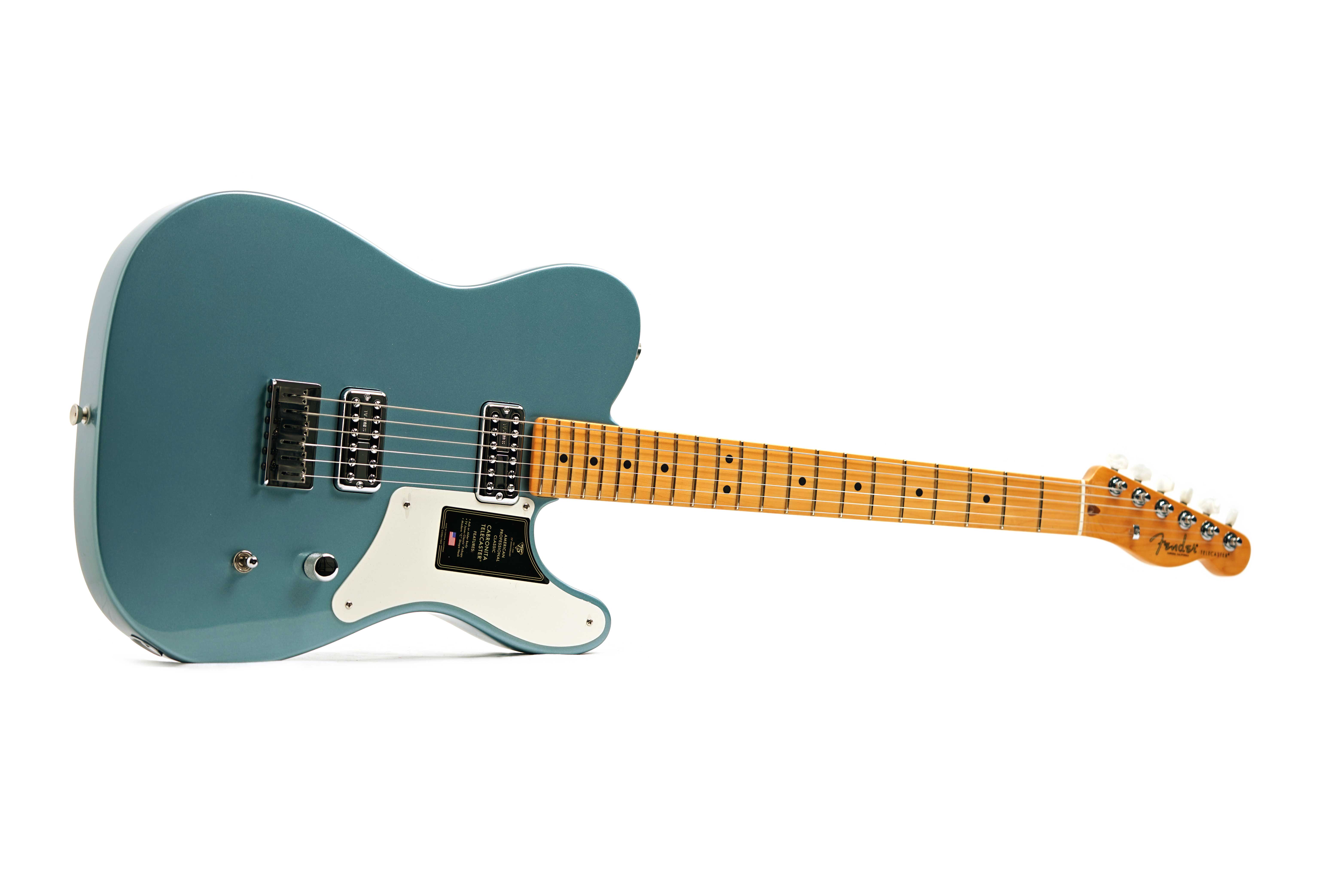 Fender 75th Anniversary American Professional Classic Cabronita Telecaster Ice Blue Metallic Maple Fingerboard #US25103116