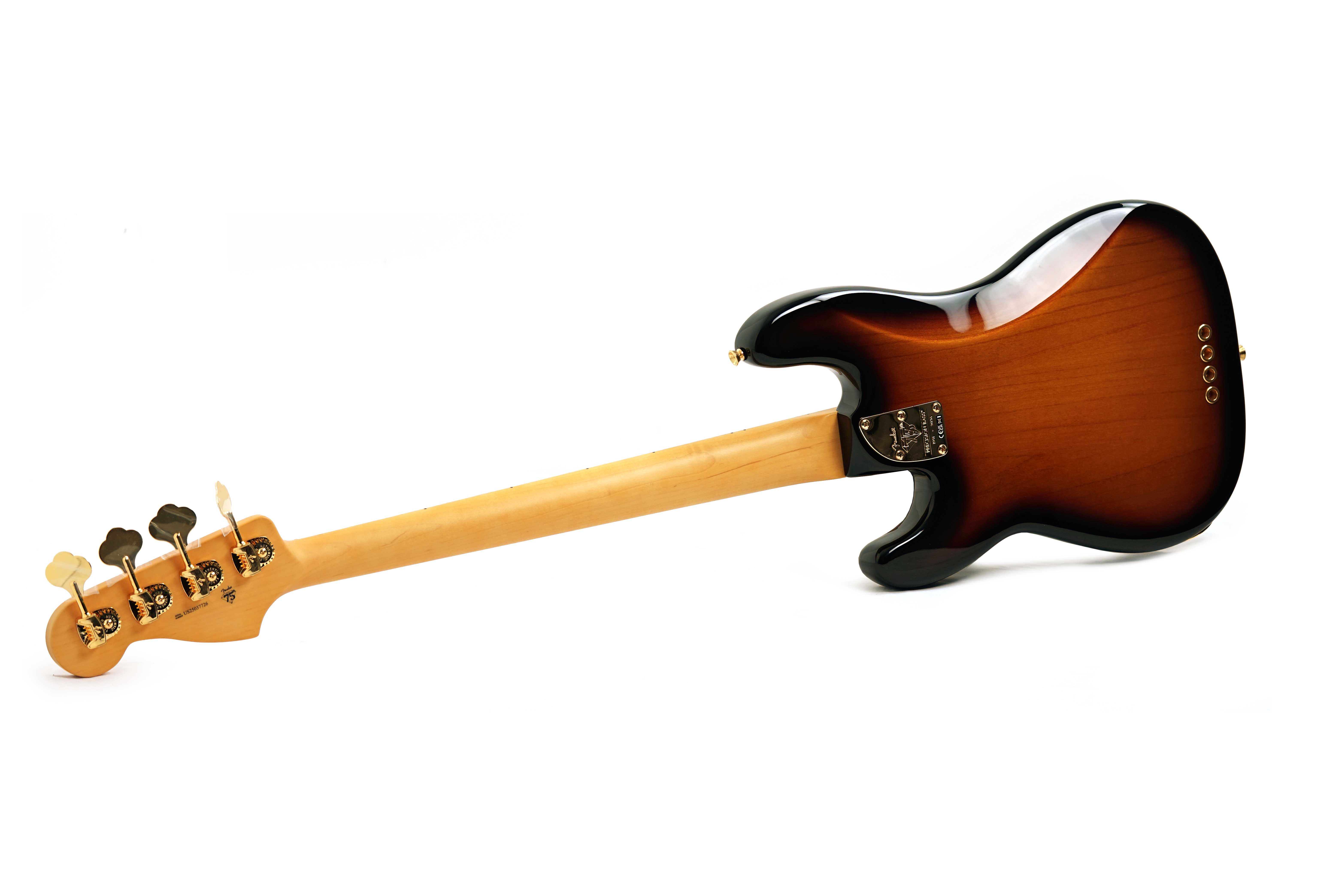 Fender 75th Anniversary American Professional II PJ Bass 2 Colour Sunburst Maple Fingerboard (Nearly New) #US25037726