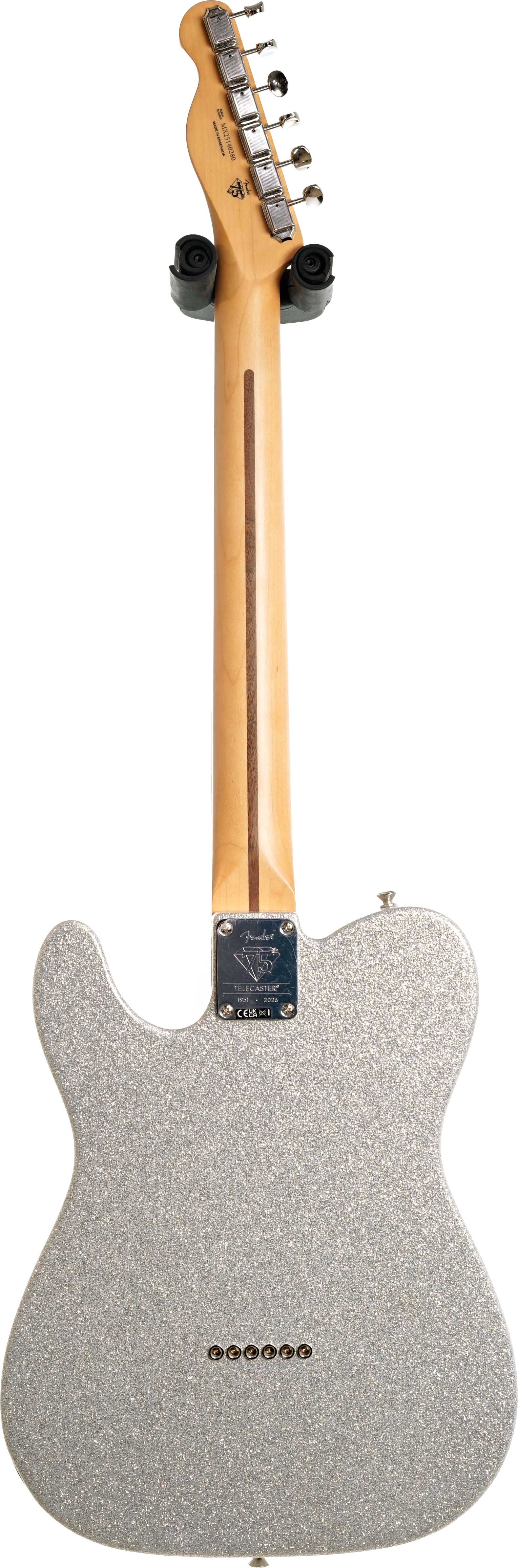 Fender 75th Anniversary Player II Telecaster Diamond Dust Sparkle Rosewood Fingerboard (Ex-Demo) #MX25140280