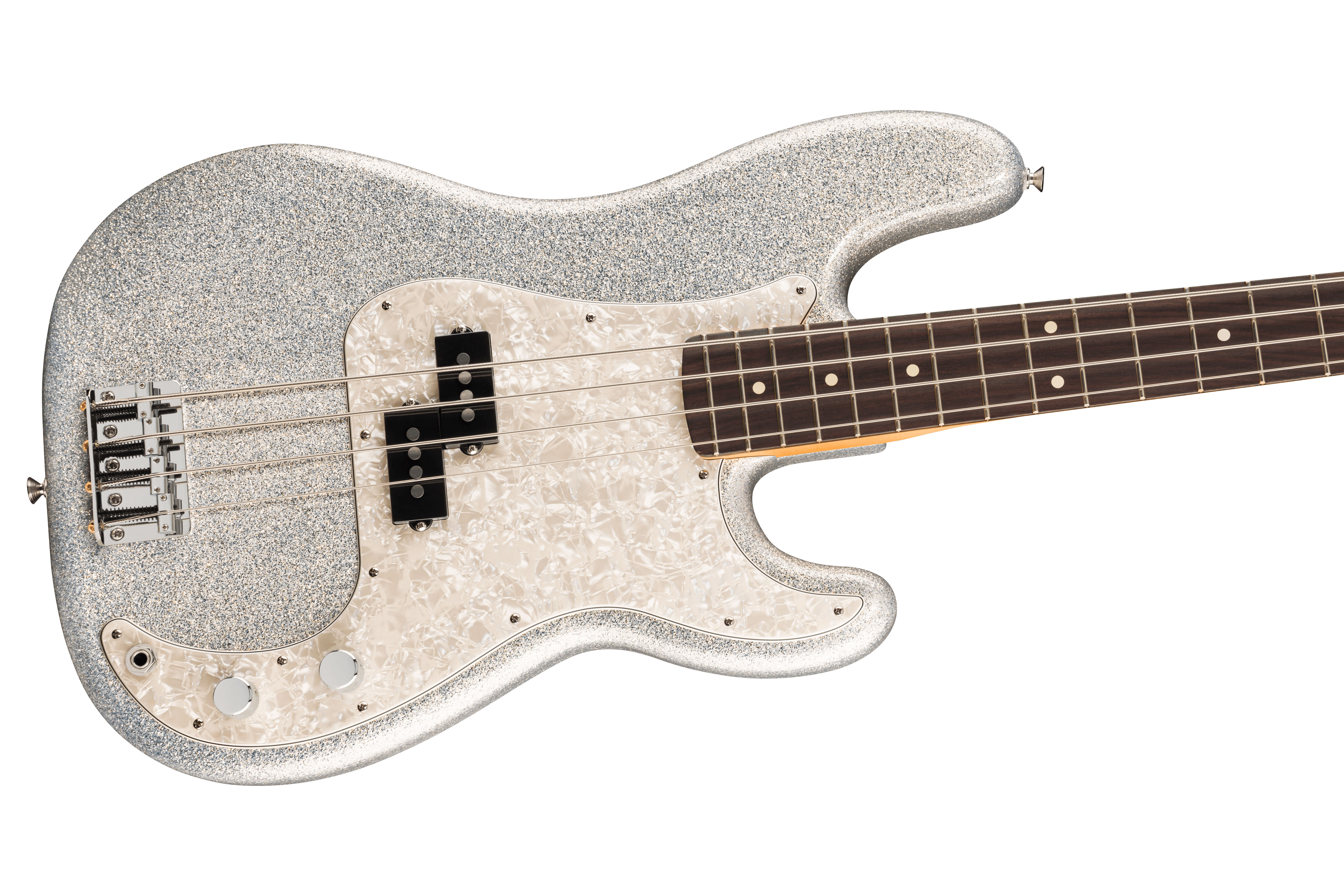Fender 75th Anniversary Player II Precision Bass Diamond Dust Sparkle Rosewood Fingerboard