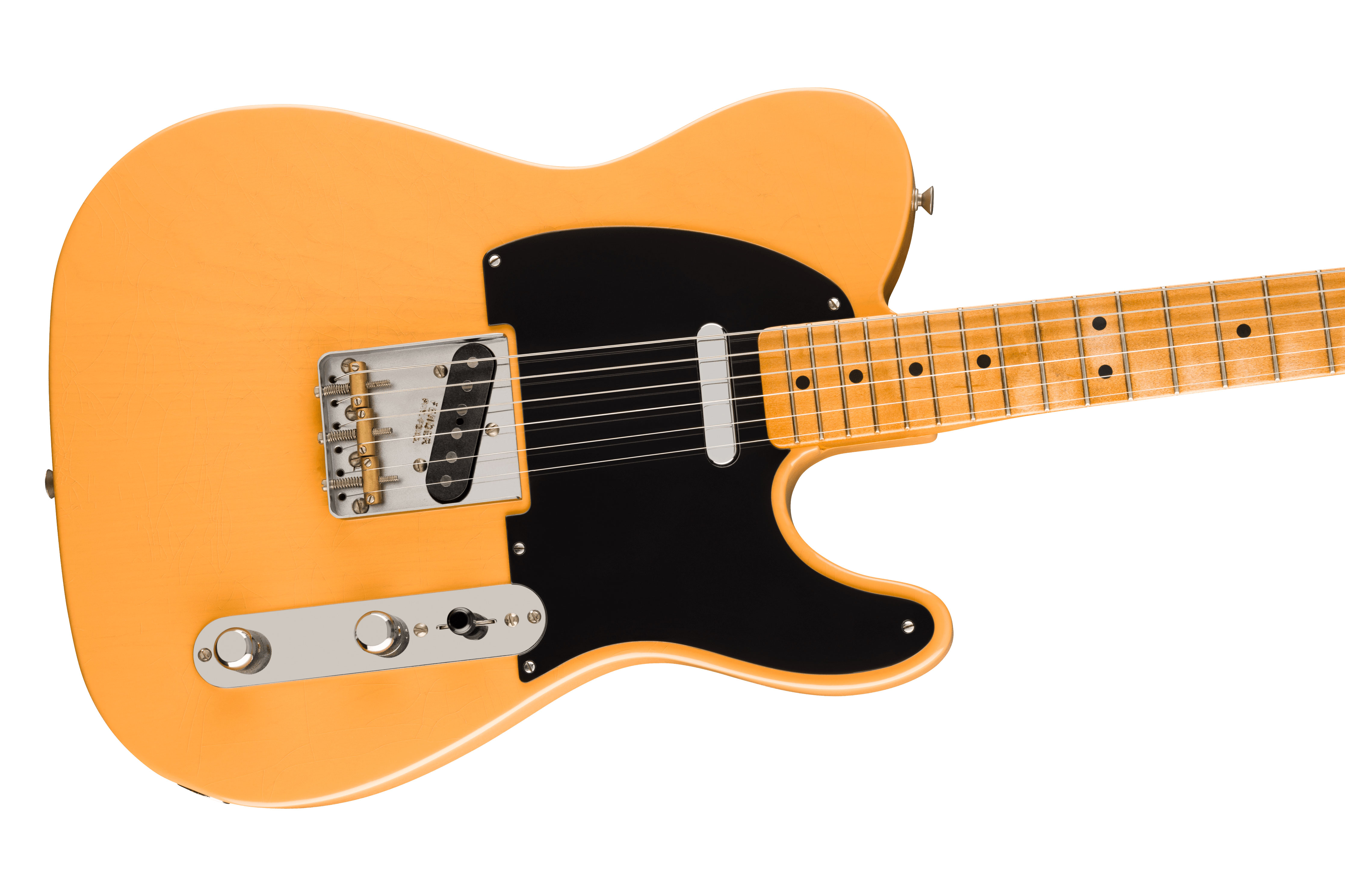 Fender 75th Anniversary Vintera II Road Worn 1951 Telecaster Butterscotch Blonde Maple Fingerboard
