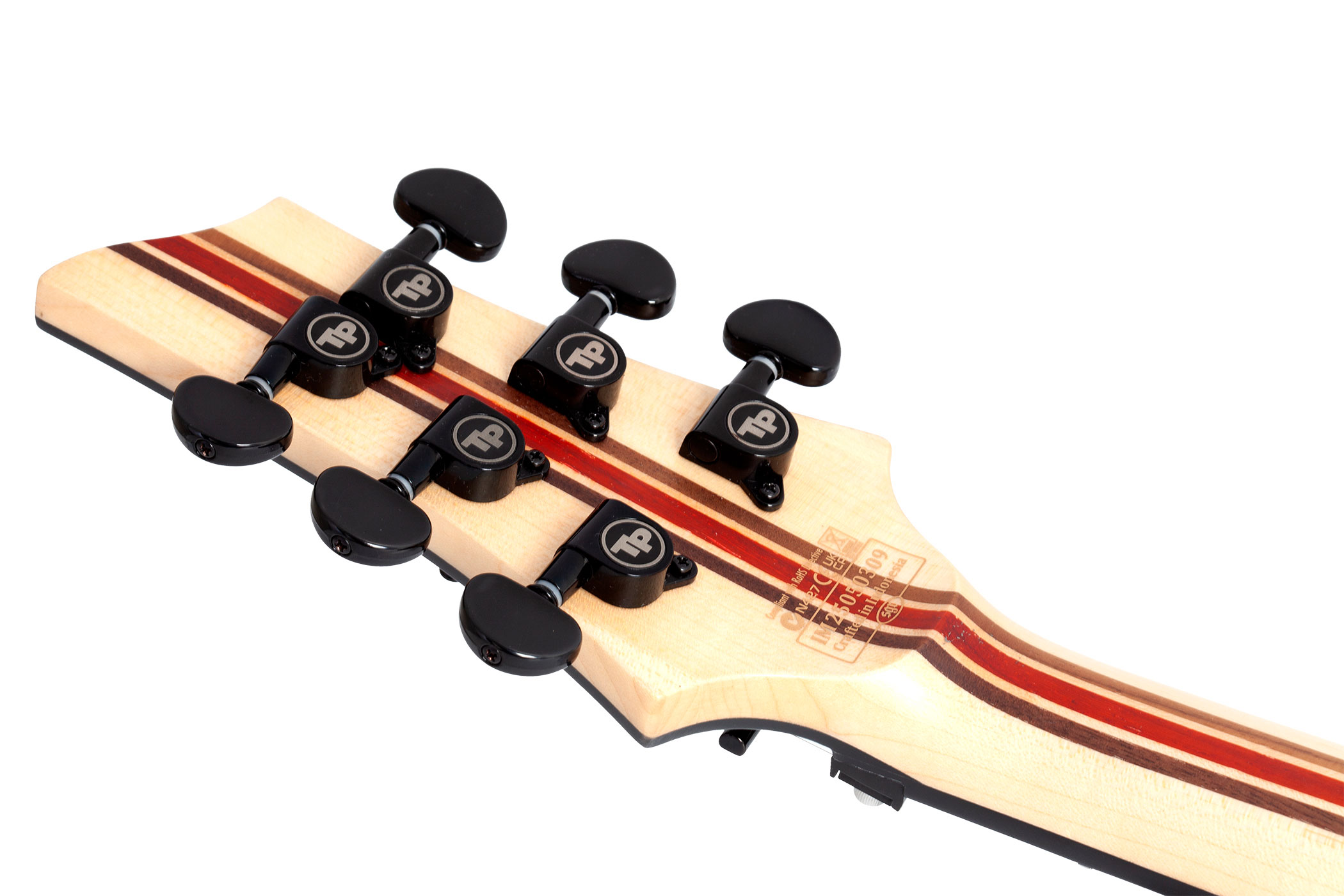 Schecter C-1 FR S Pale Moon Natural Satin Black Burst