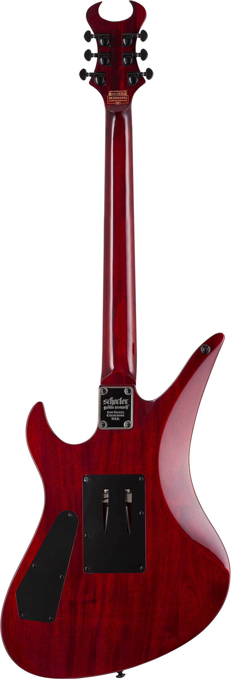 Schecter Synyster Standard Plus Transparent Dark Red