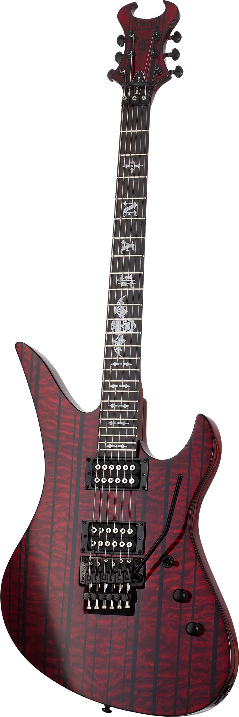 Schecter Synyster Standard Plus Transparent Dark Red