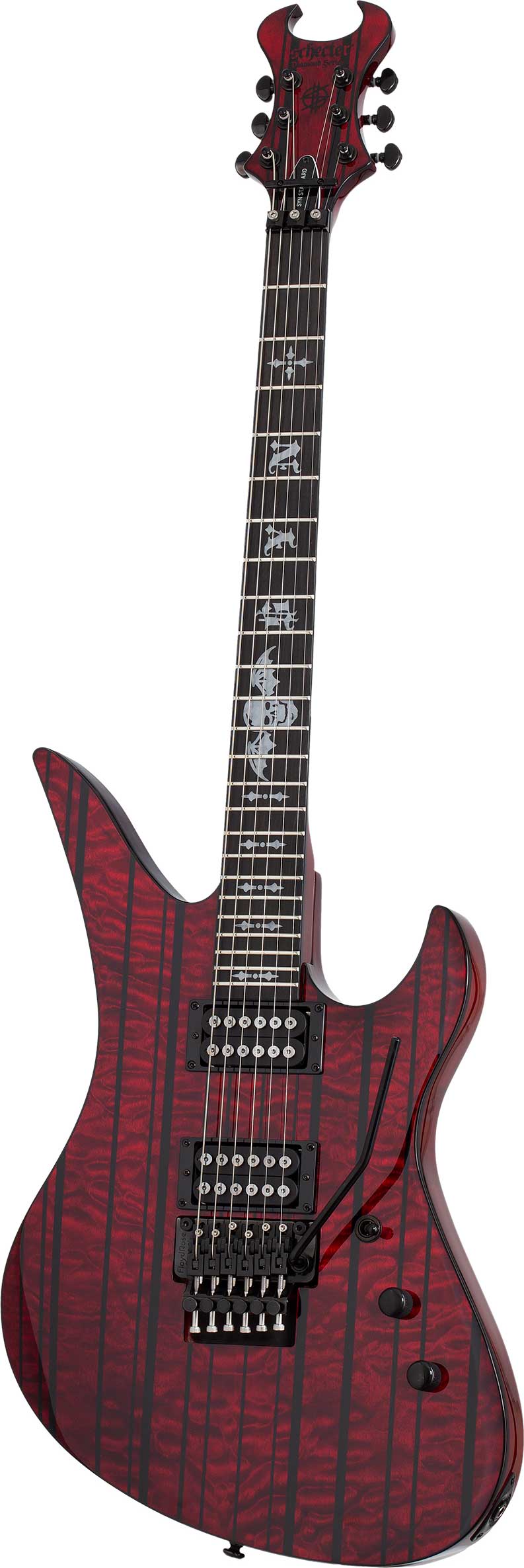 Schecter Synyster Standard Plus Transparent Dark Red
