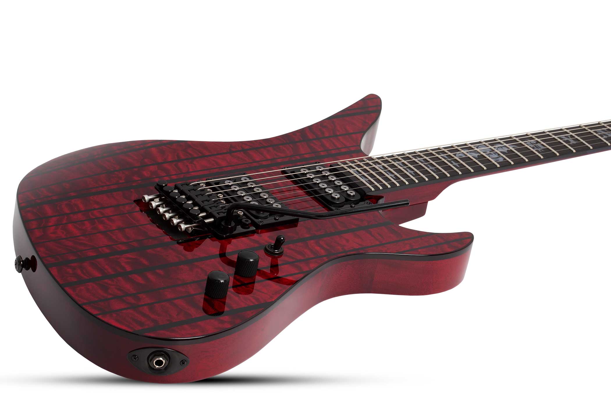 Schecter Synyster Standard Plus Transparent Dark Red