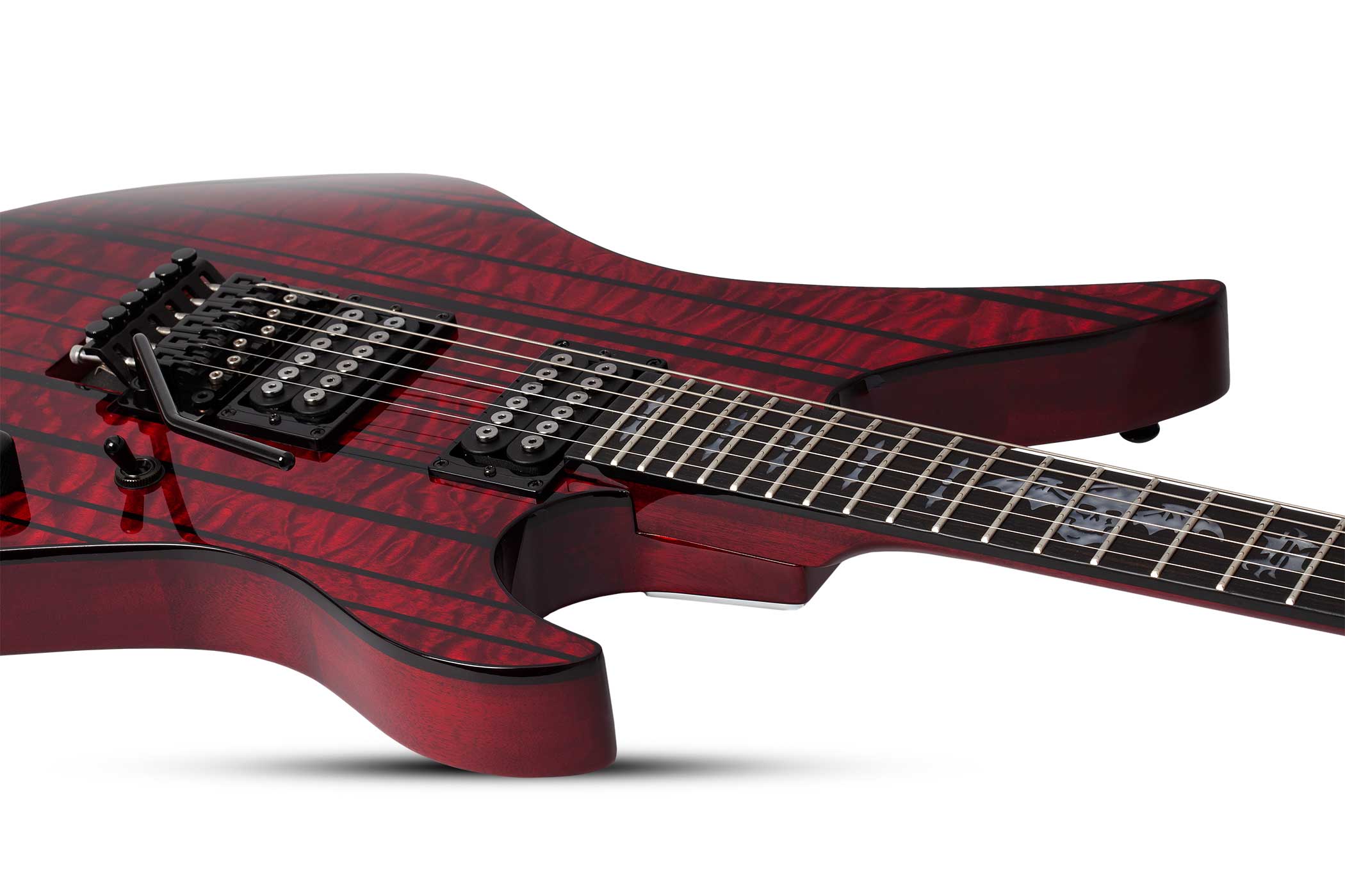 Schecter Synyster Standard Plus Transparent Dark Red