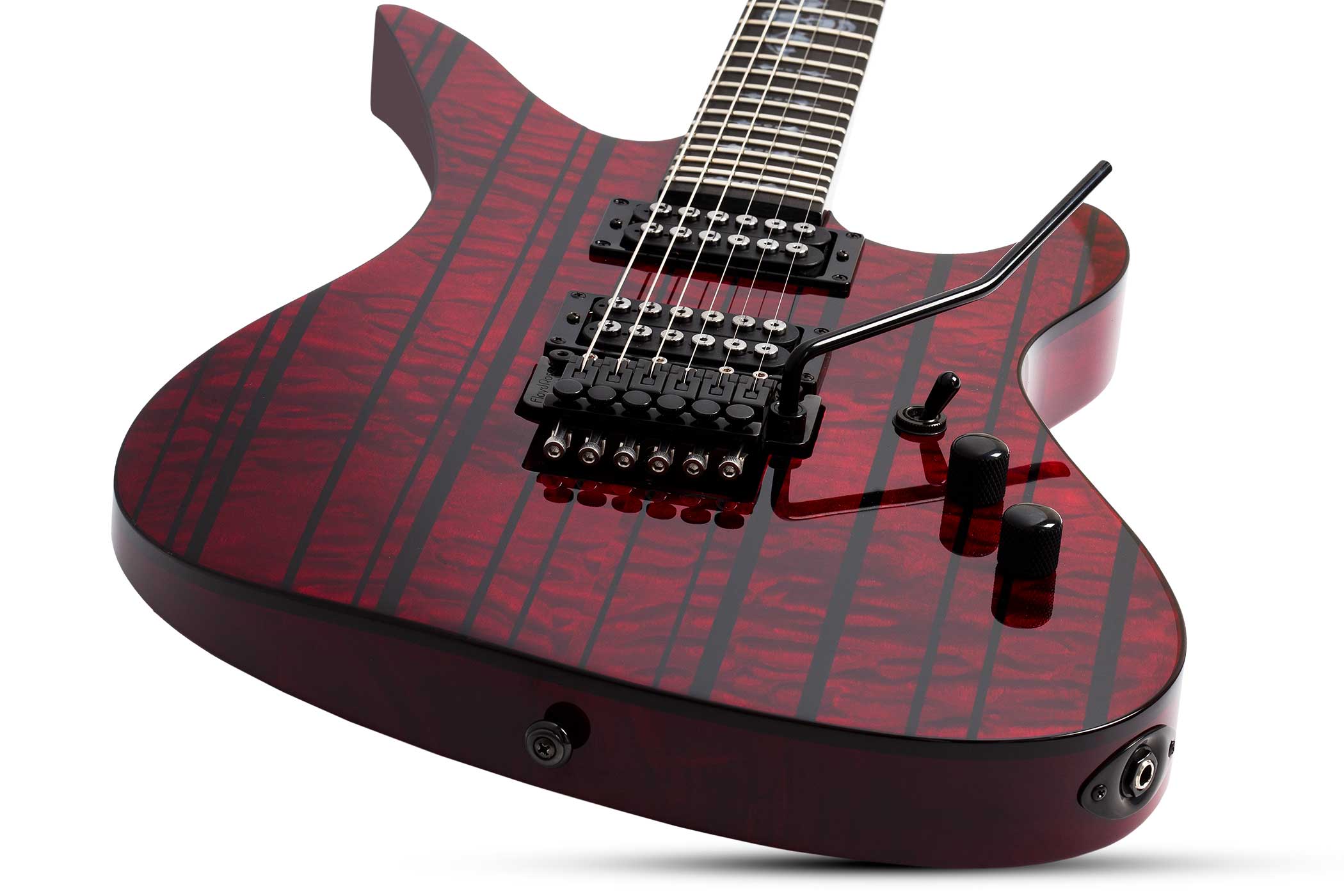 Schecter Synyster Standard Plus Transparent Dark Red