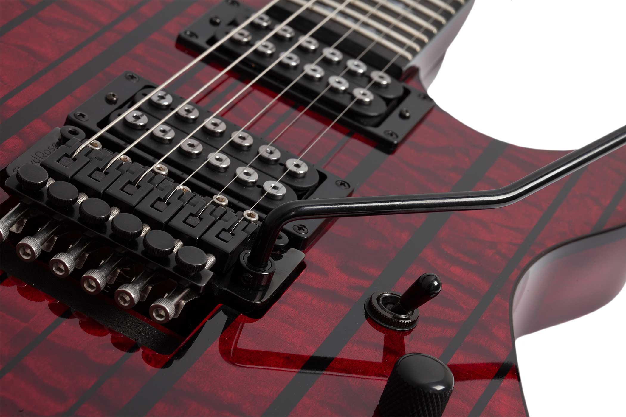 Schecter Synyster Standard Plus Transparent Dark Red