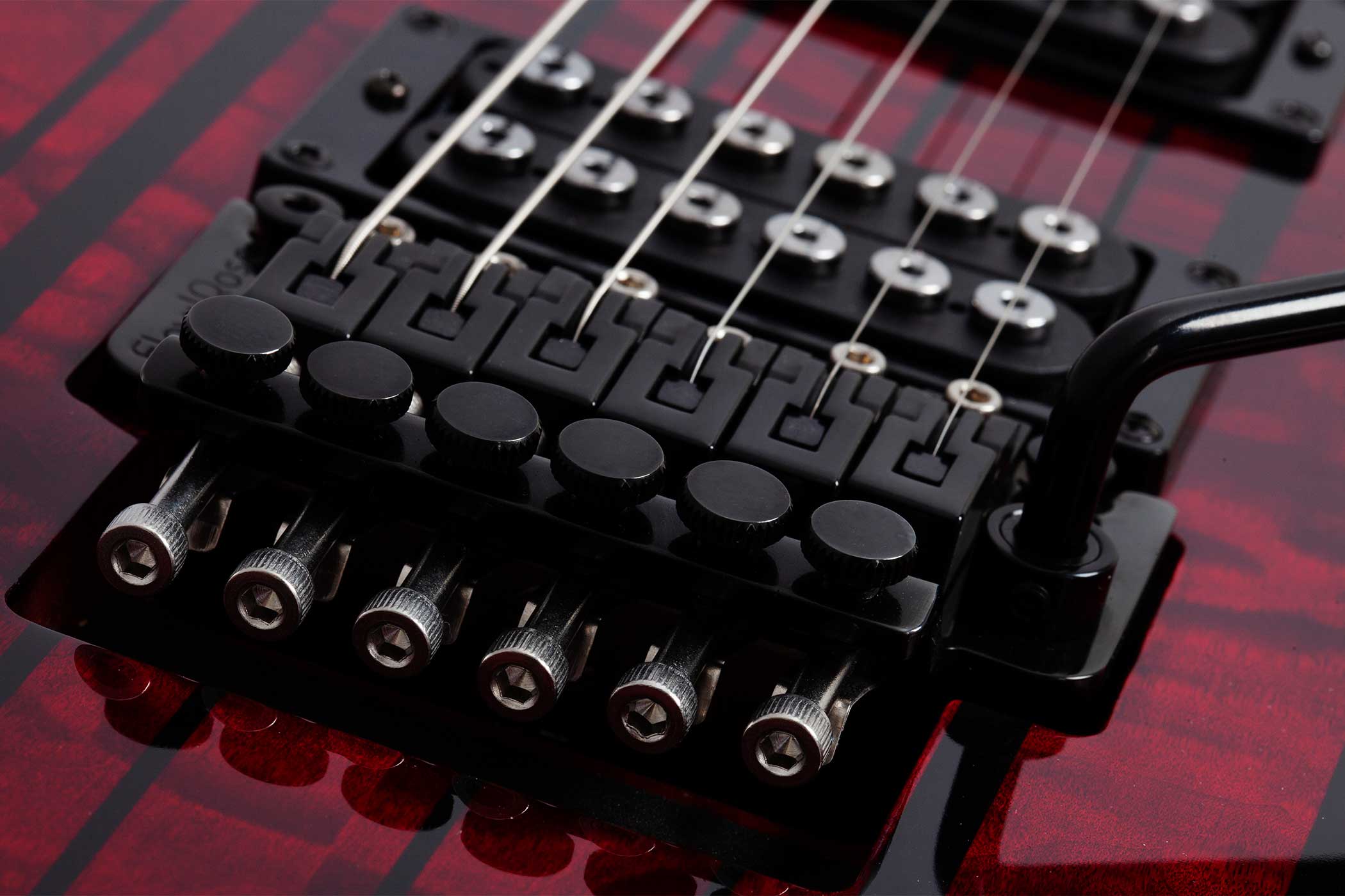 Schecter Synyster Standard Plus Transparent Dark Red