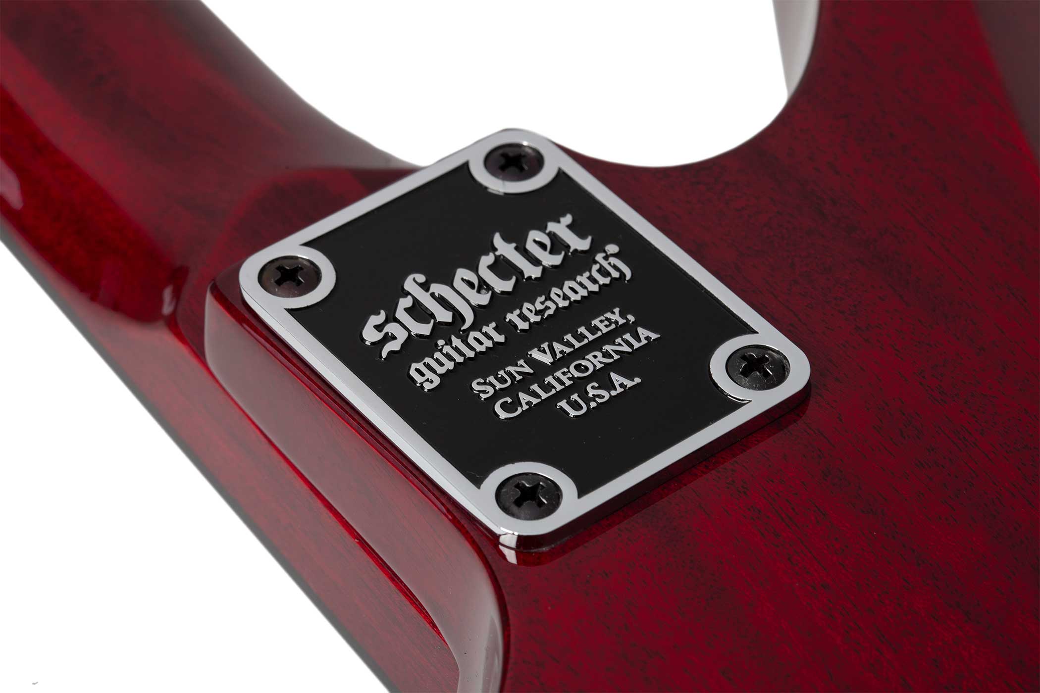 Schecter Synyster Standard Plus Transparent Dark Red