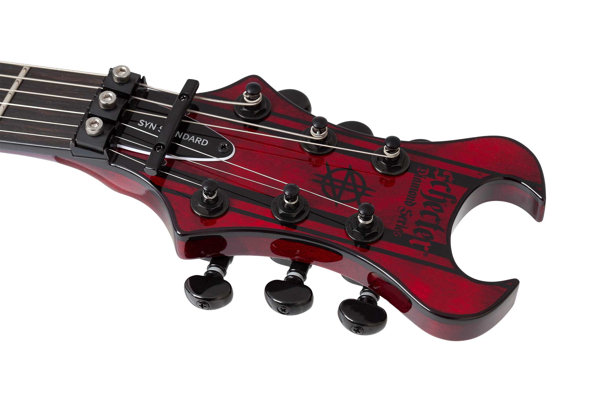 Schecter Synyster Standard Plus Transparent Dark Red