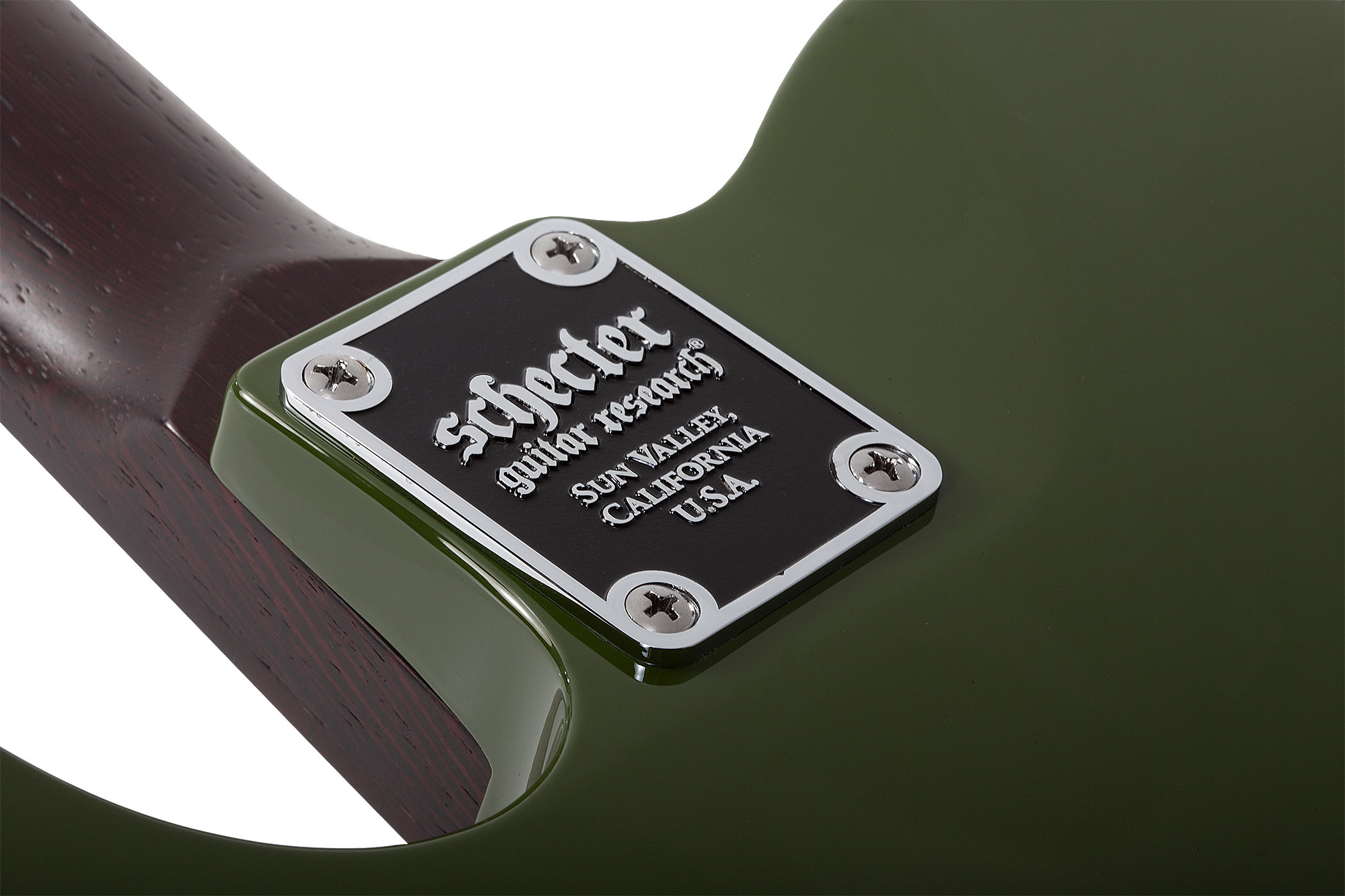 Schecter Jack Fowler PT Gloss Drab Green
