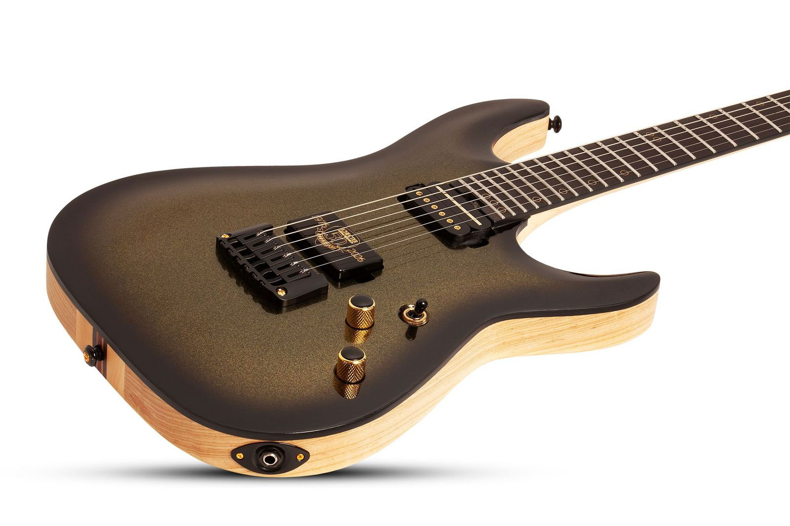Schecter C-1 50th Anniversary Goldburst