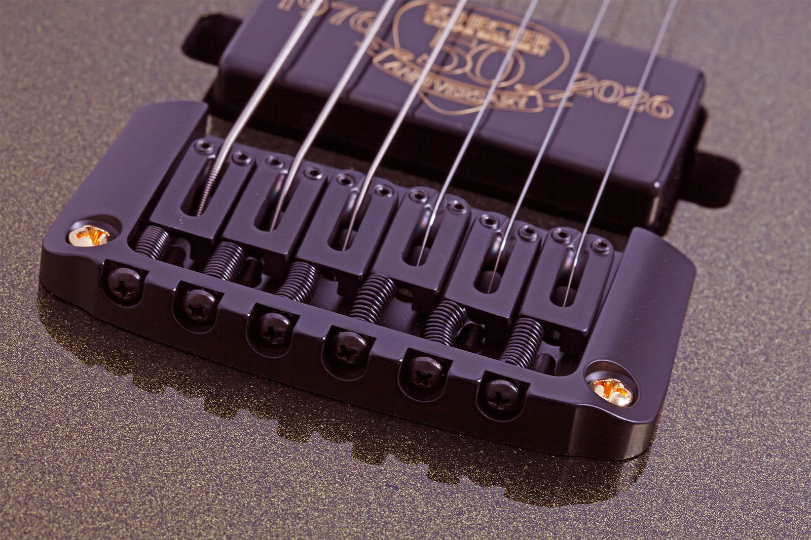 Schecter C-1 50th Anniversary Goldburst