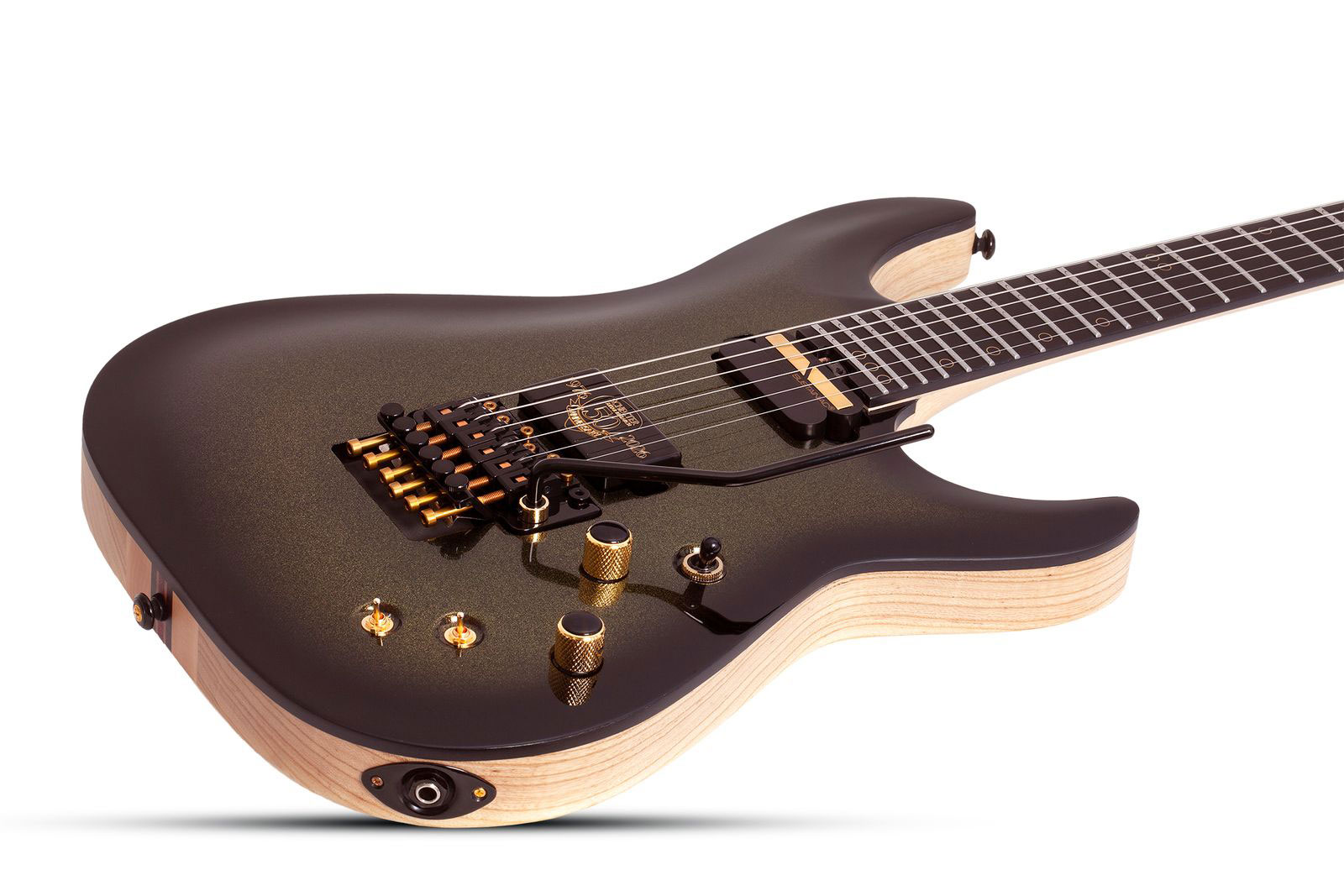 Schecter C-1 FR-S 50th Anniversary Goldburst