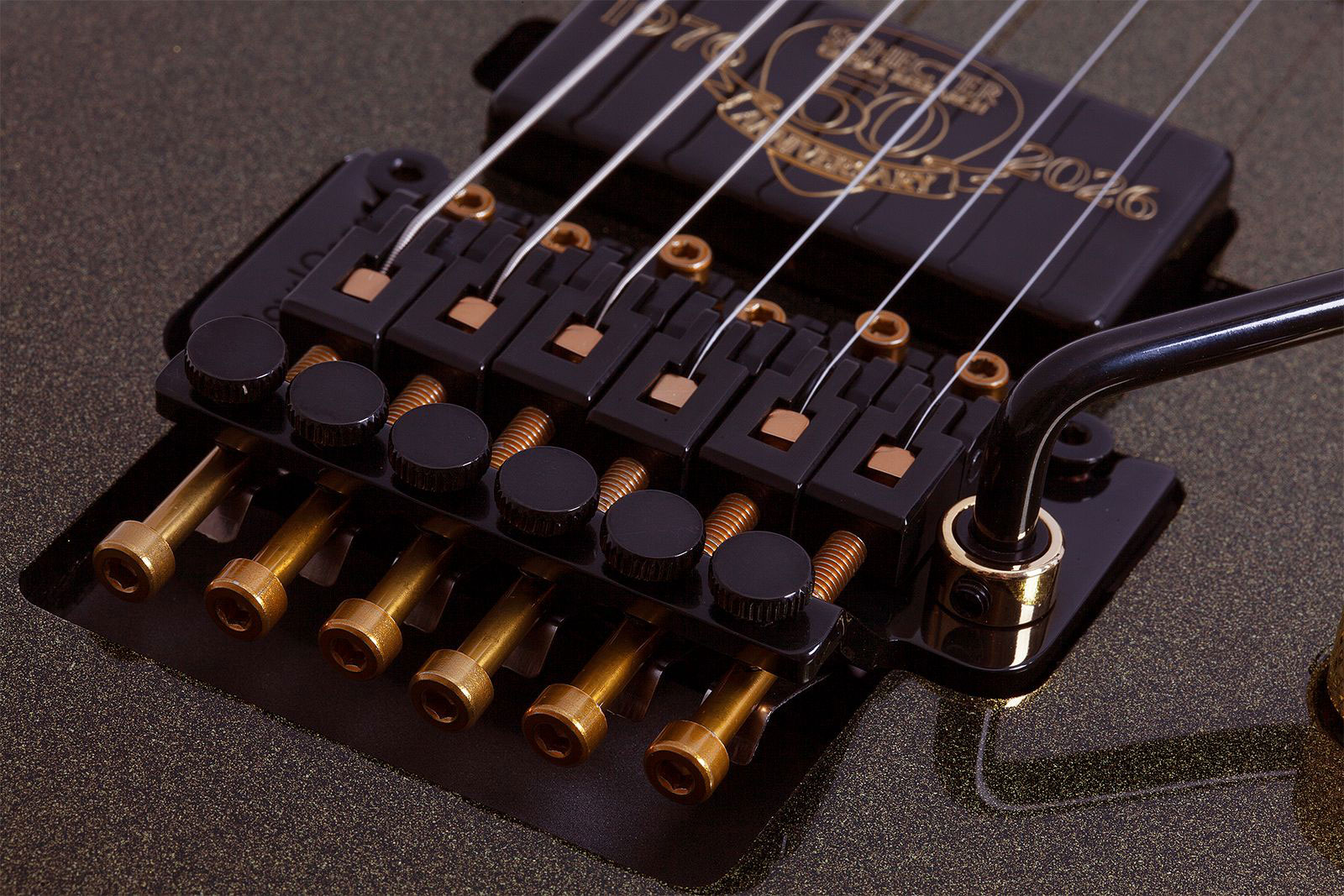 Schecter C-1 FR-S 50th Anniversary Goldburst