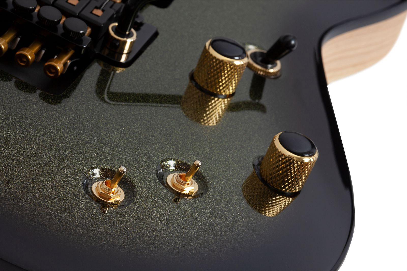 Schecter C-1 FR-S 50th Anniversary Goldburst