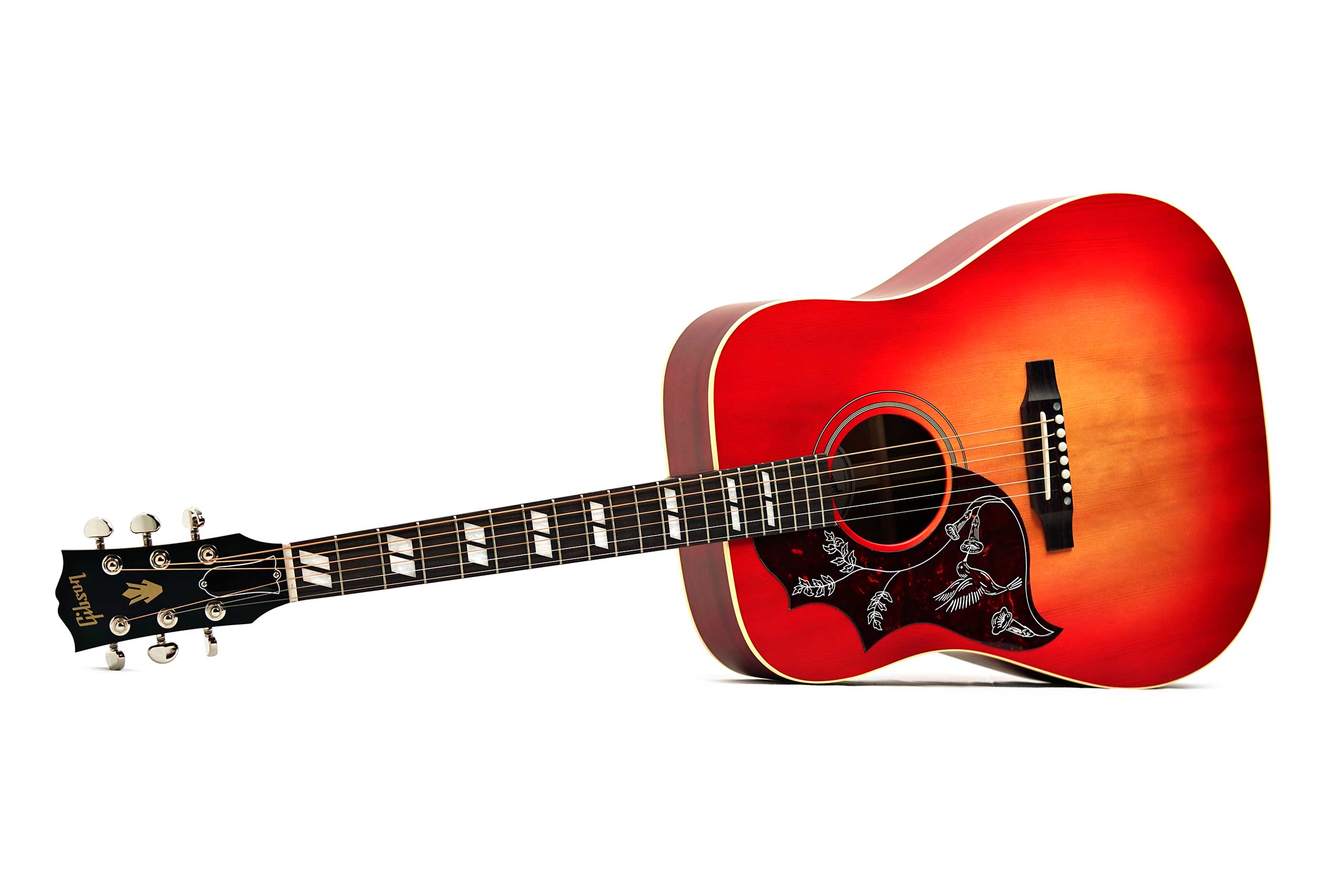 Gibson Hummingbird Special Satin Vintage Cherry Sunburst Left Handed #21606123