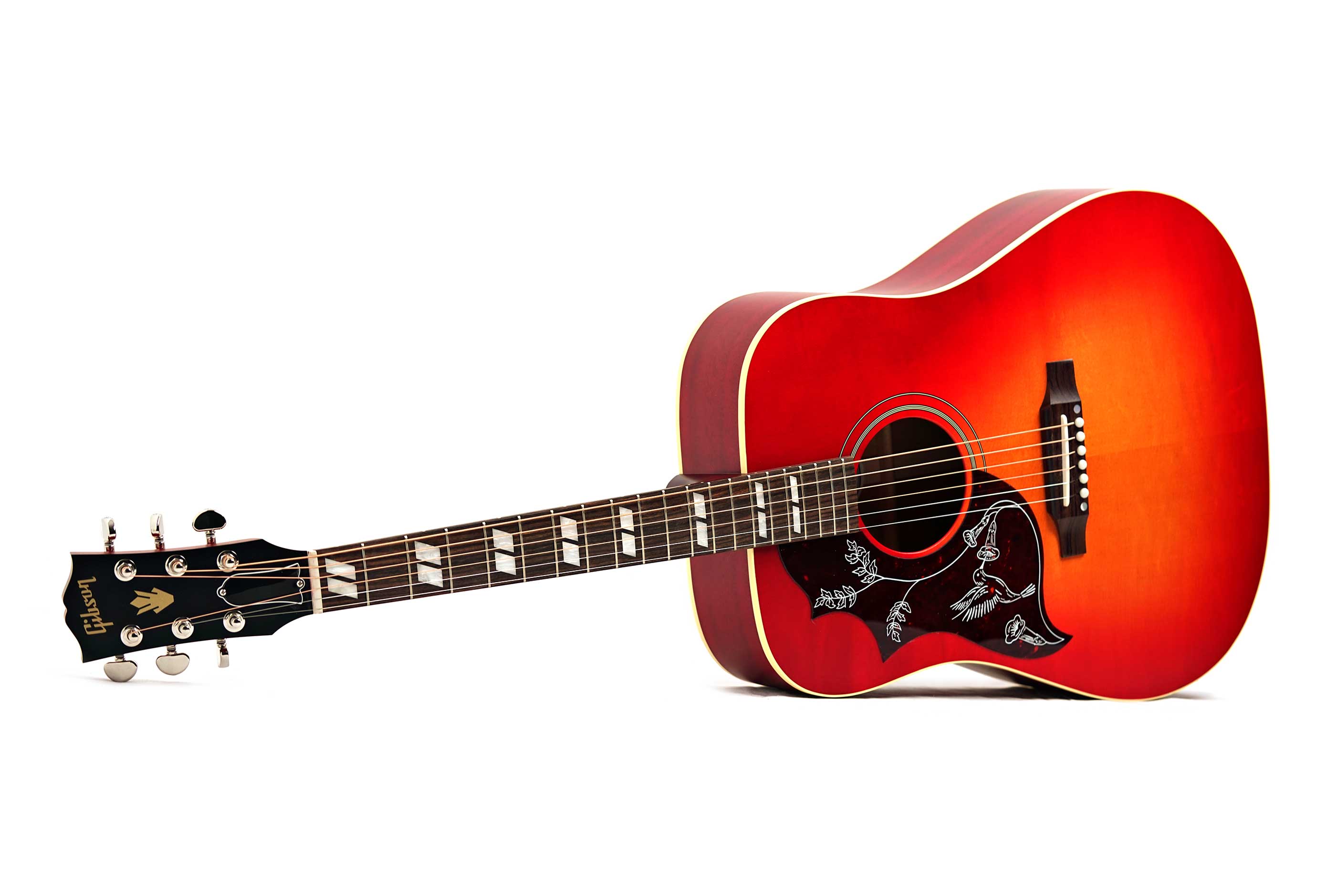 Gibson Hummingbird Special Satin Vintage Cherry Sunburst Left Handed #21526056