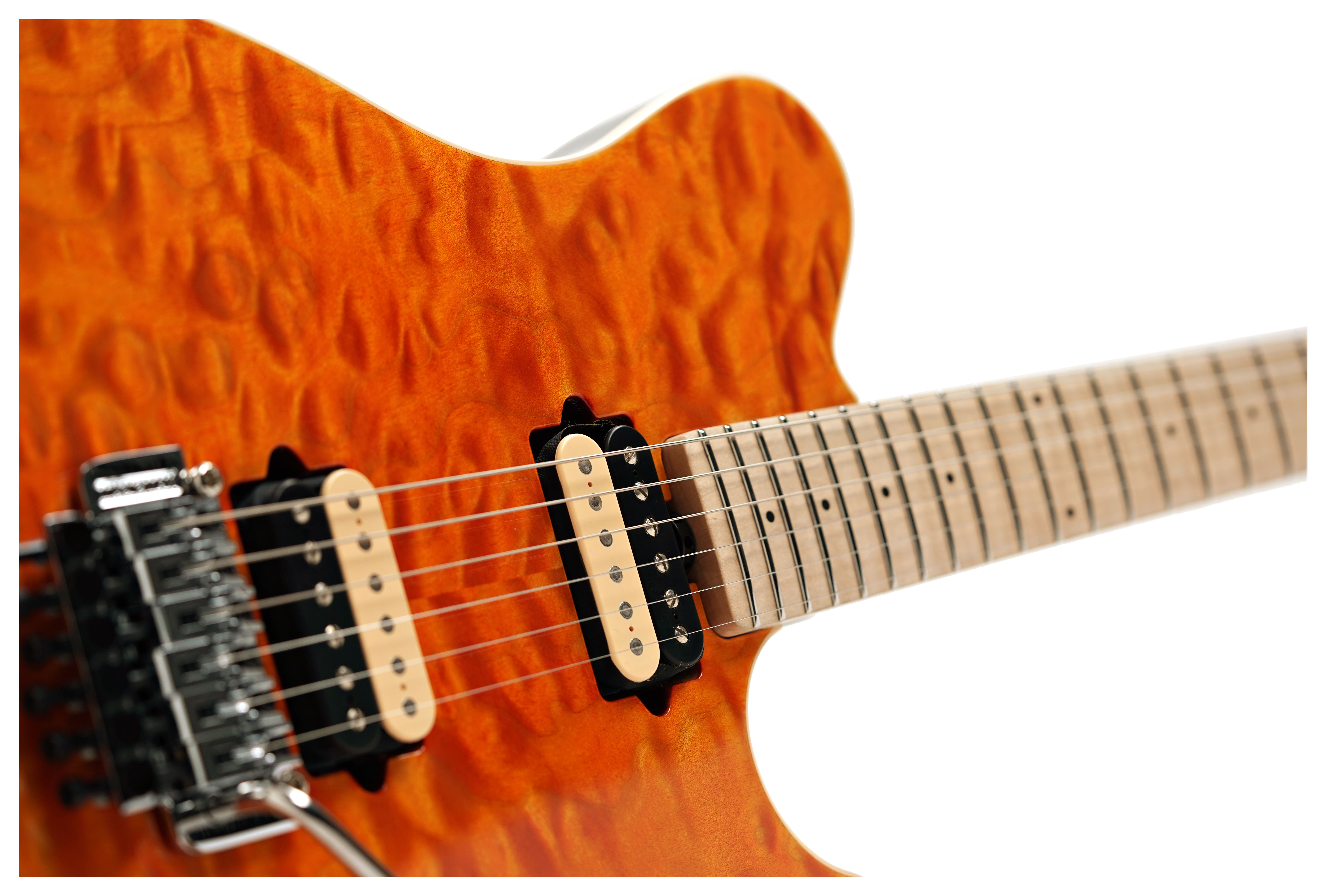 Music Man 30th Anniversary Axis Translucent Gold Quilt / Black Gold Sparkle Back #H10879