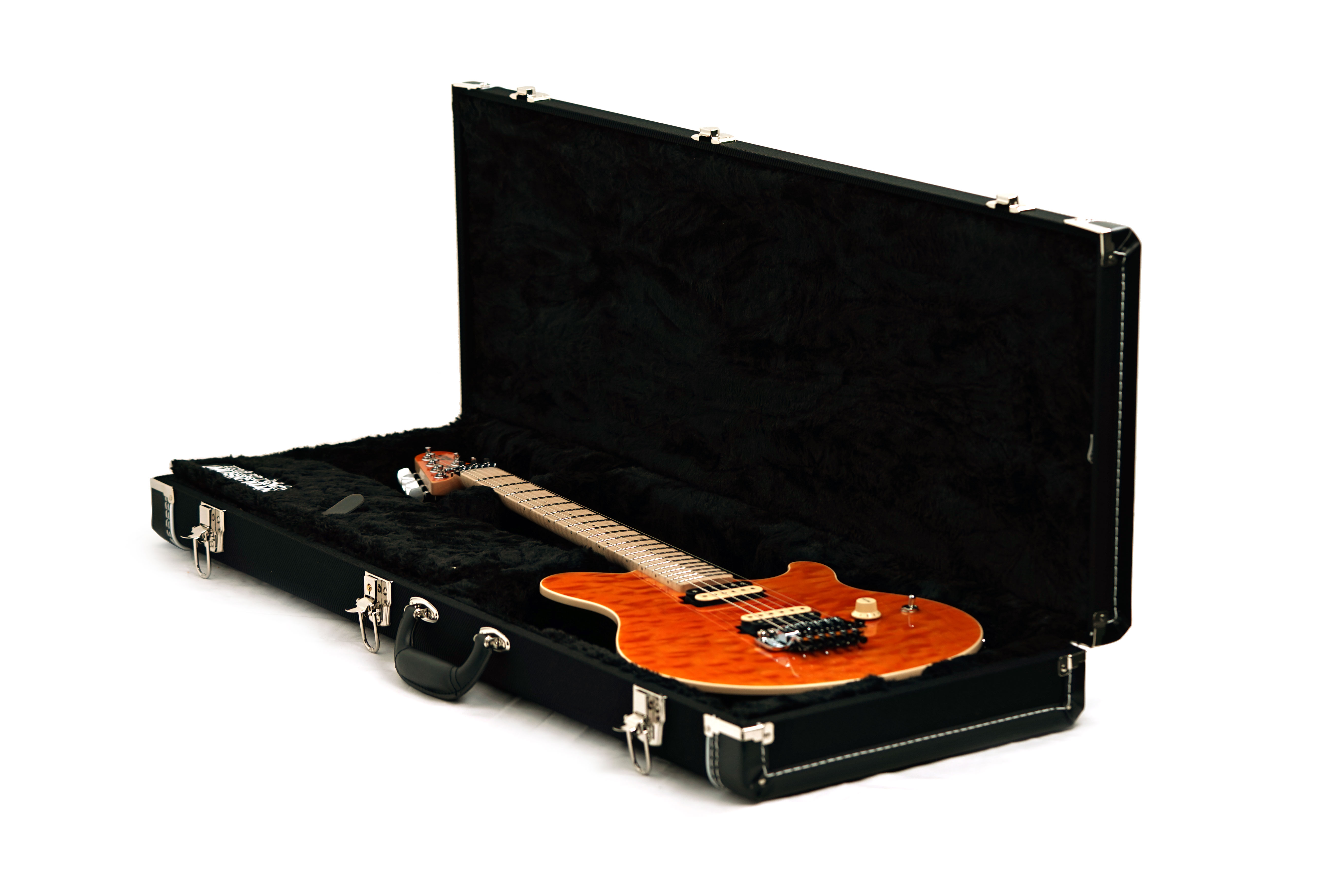 Music Man 30th Anniversary Axis Translucent Gold Quilt / Black Gold Sparkle Back #H10879