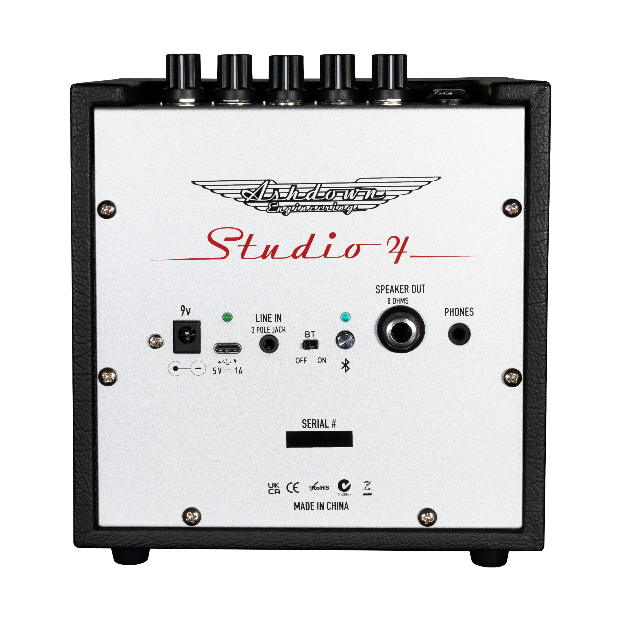 Ashdown Studio 4 3W 1 x 4  Inch Battery Powered Bass Combo Practice Amp