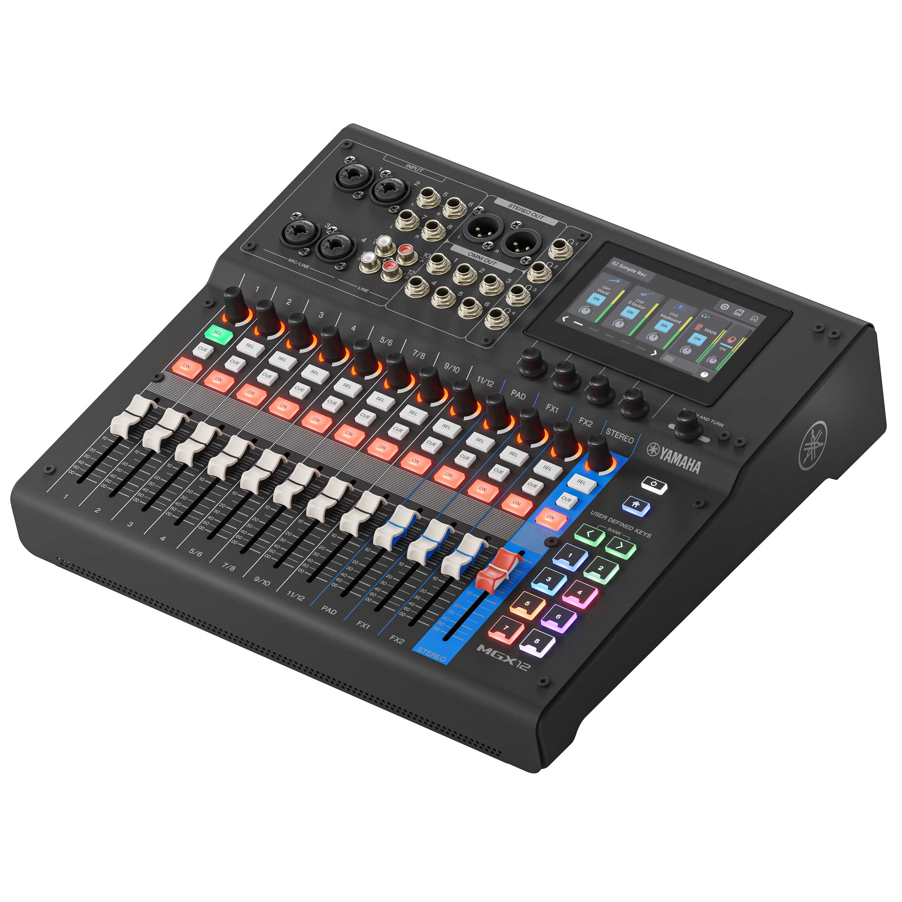 Yamaha MGX12B Black Digital Mixing Console