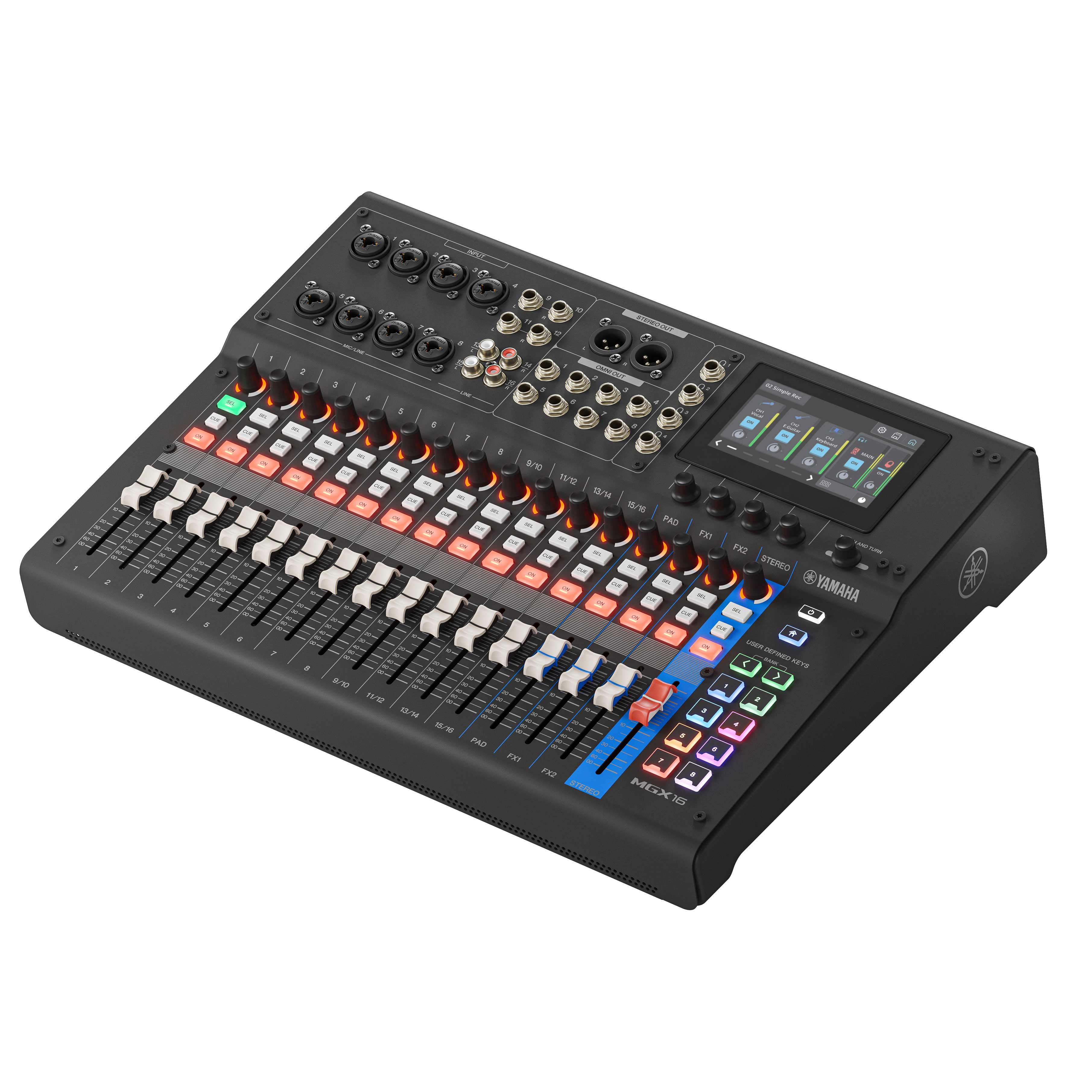 Yamaha MGX16B Black Digital Mixing Console